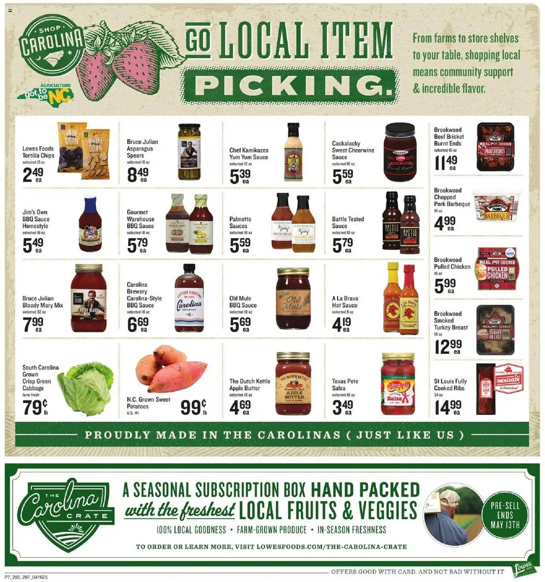 Weekly ad Lowes Foods Weekly Ad from April 16 to April 22 2025 - Page 11