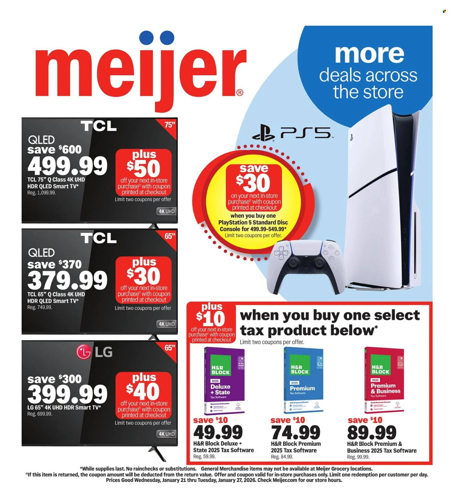 Meijer weekly ad - 1