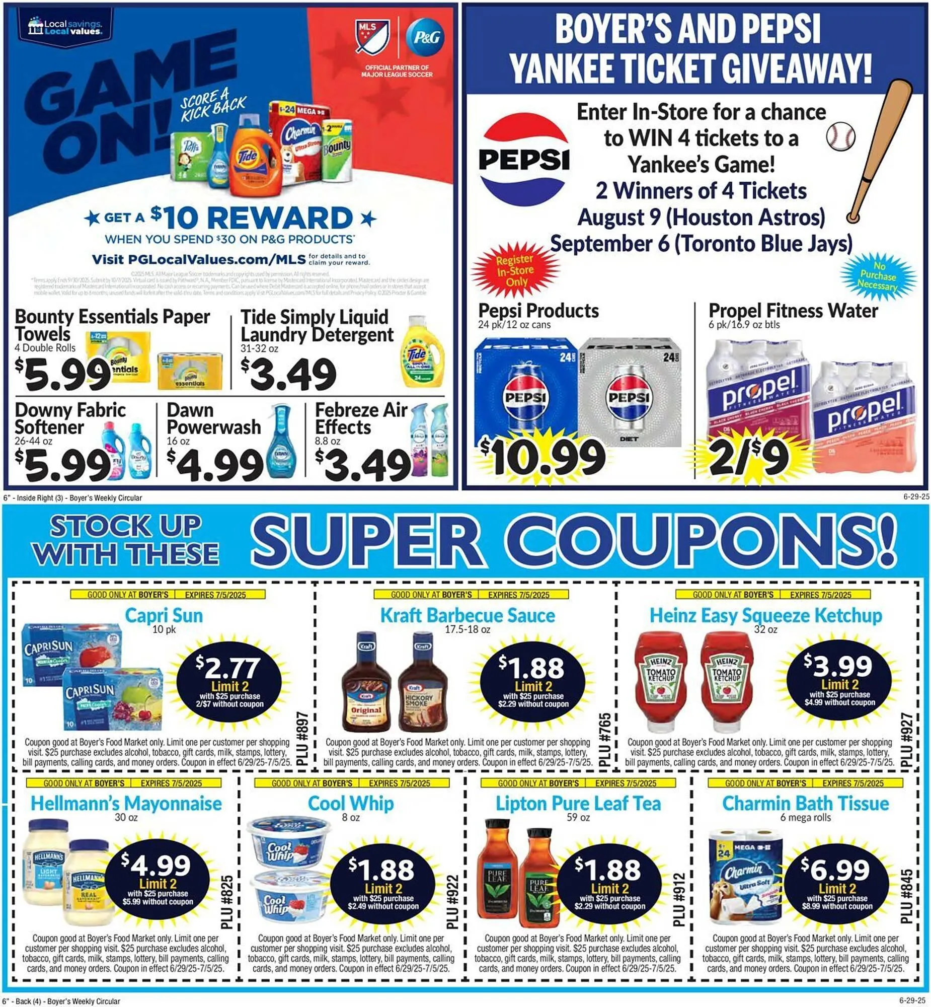 Weekly ad Boyer's Food Markets Weekly Ad from June 29 to July 26 2025 - Page 2