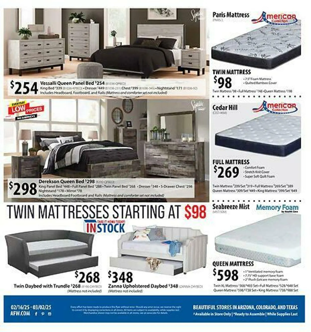 Weekly ad American Furniture Warehouse Current weekly ad from May 11 to May 25 2025 - Page 7