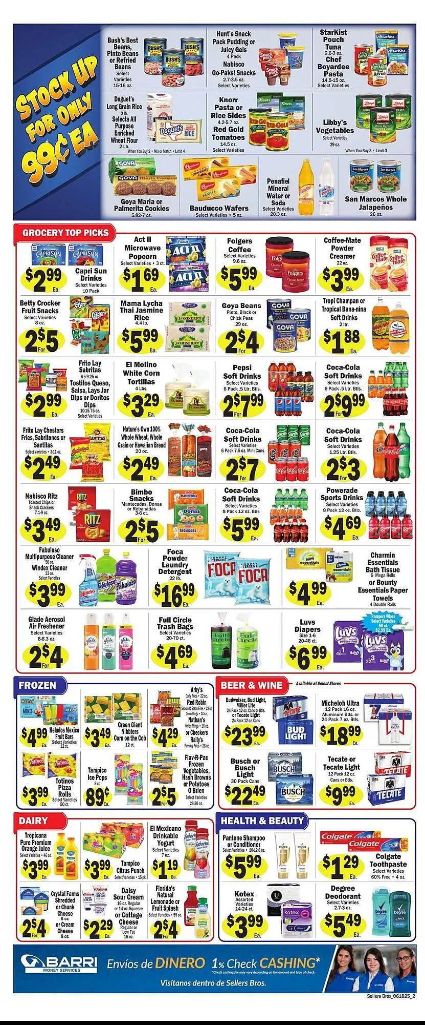 Weekly ad Sellers Bros Weekly Ad from June 18 to June 24 2025 - Page 2