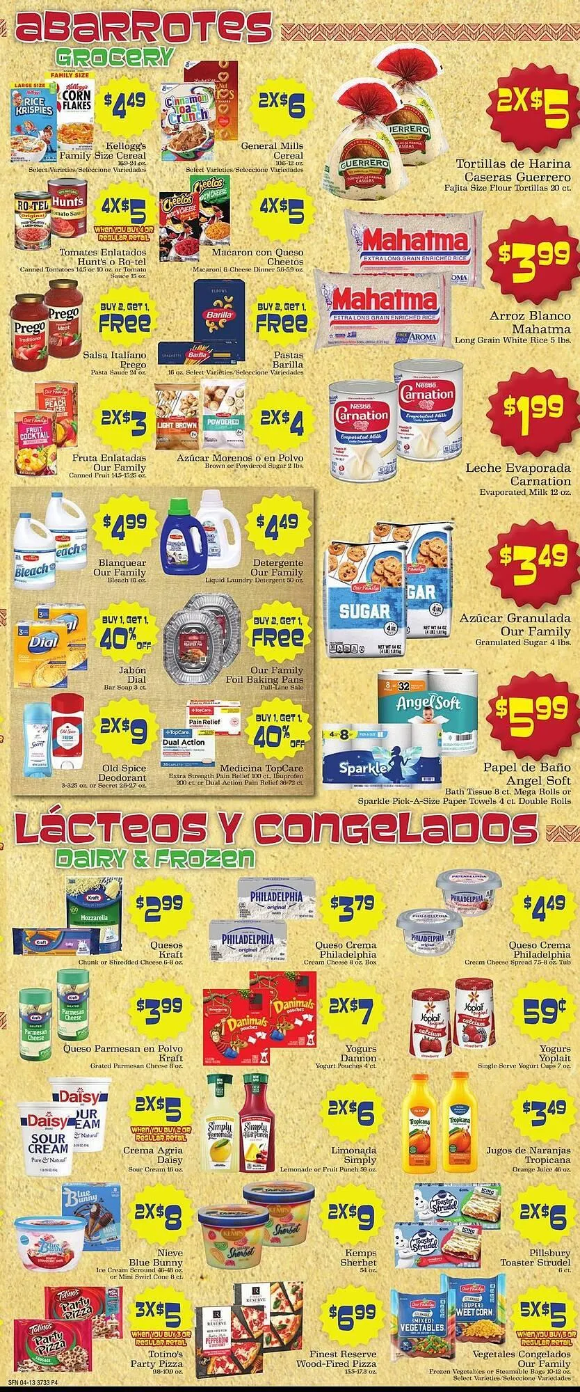 Catálogo de Supermercado Nuestra Familia Weekly Ad 13 de abril al 19 de abril 2025 - Página 4