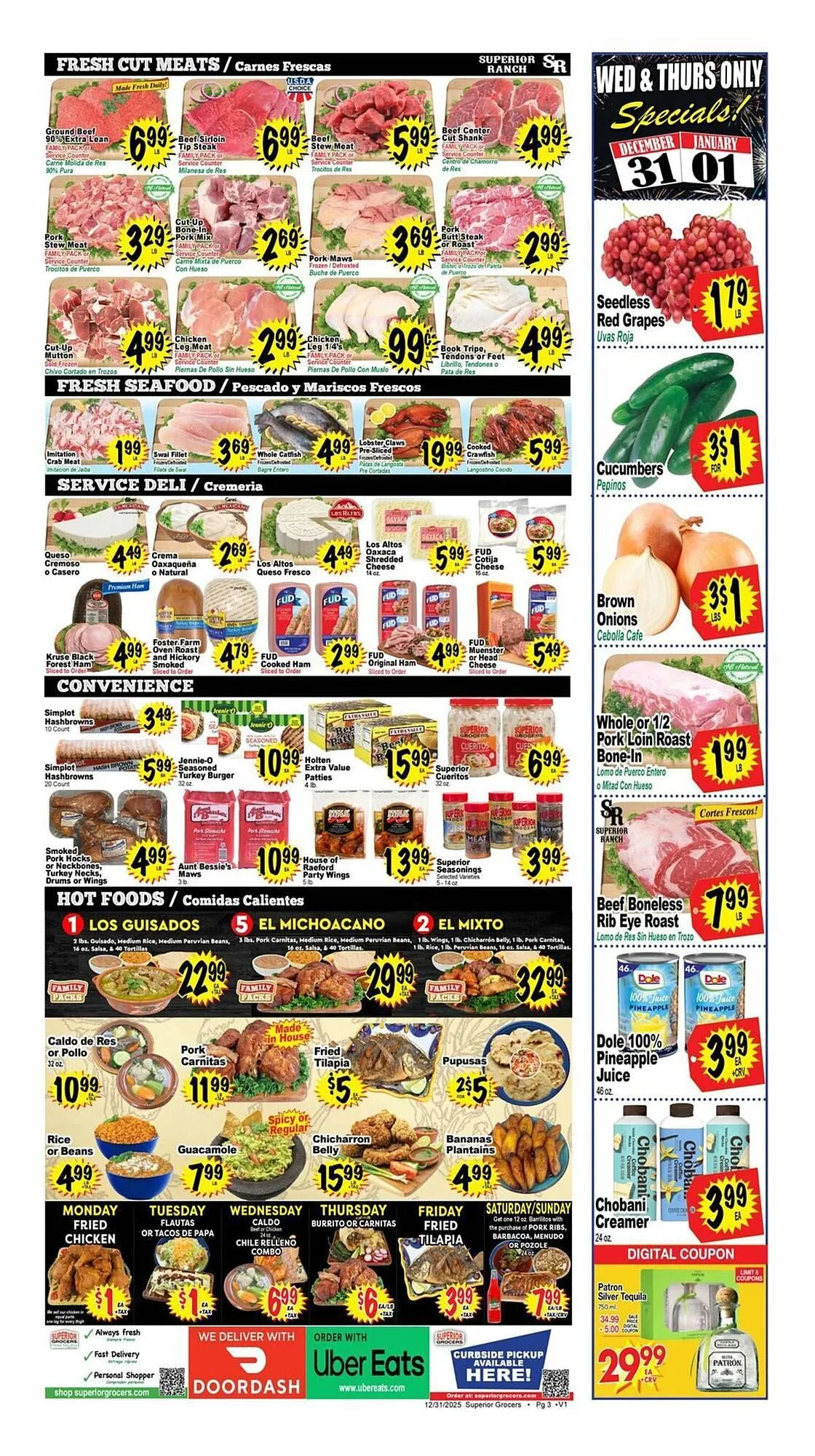 Weekly ad Superior Grocers weekly ad from December 31 to January 6 2026 - Page 3