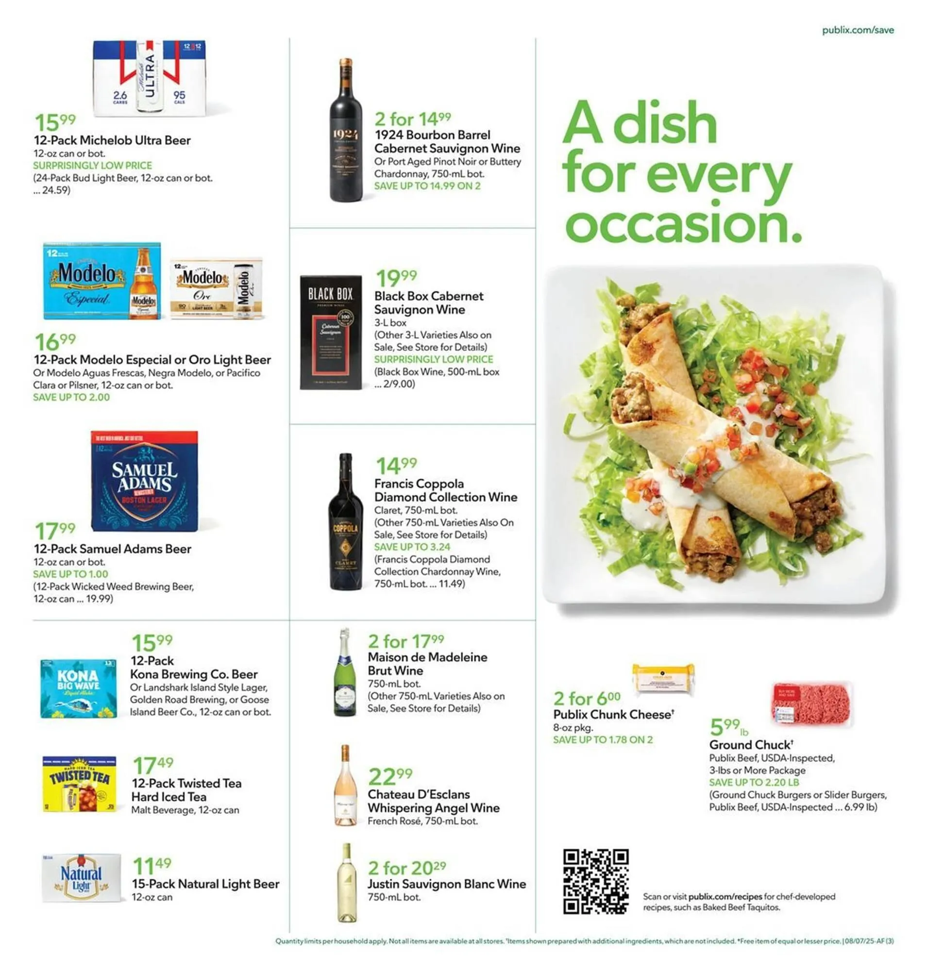 Weekly ad Publix Weekly Ad from August 6 to August 12 2025 - Page 3