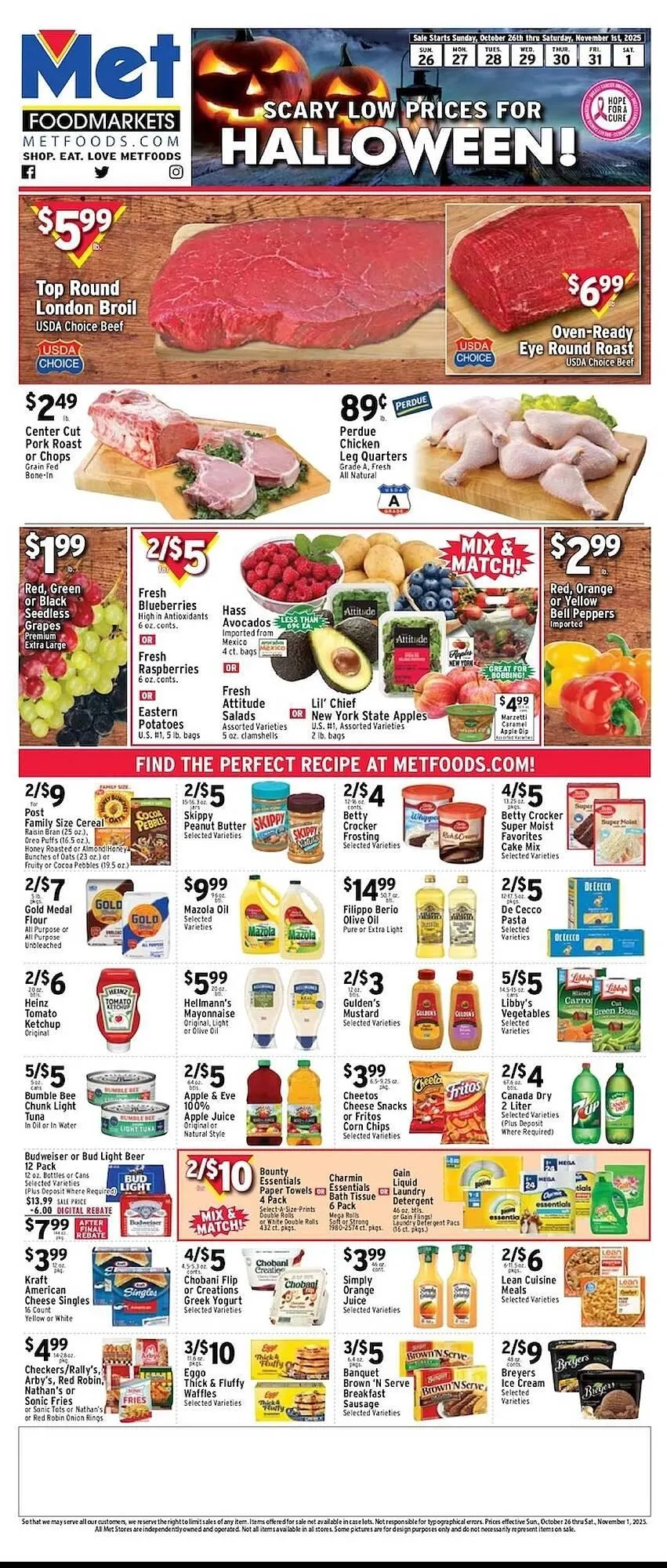 Met Foodmarkets weekly ad - 1