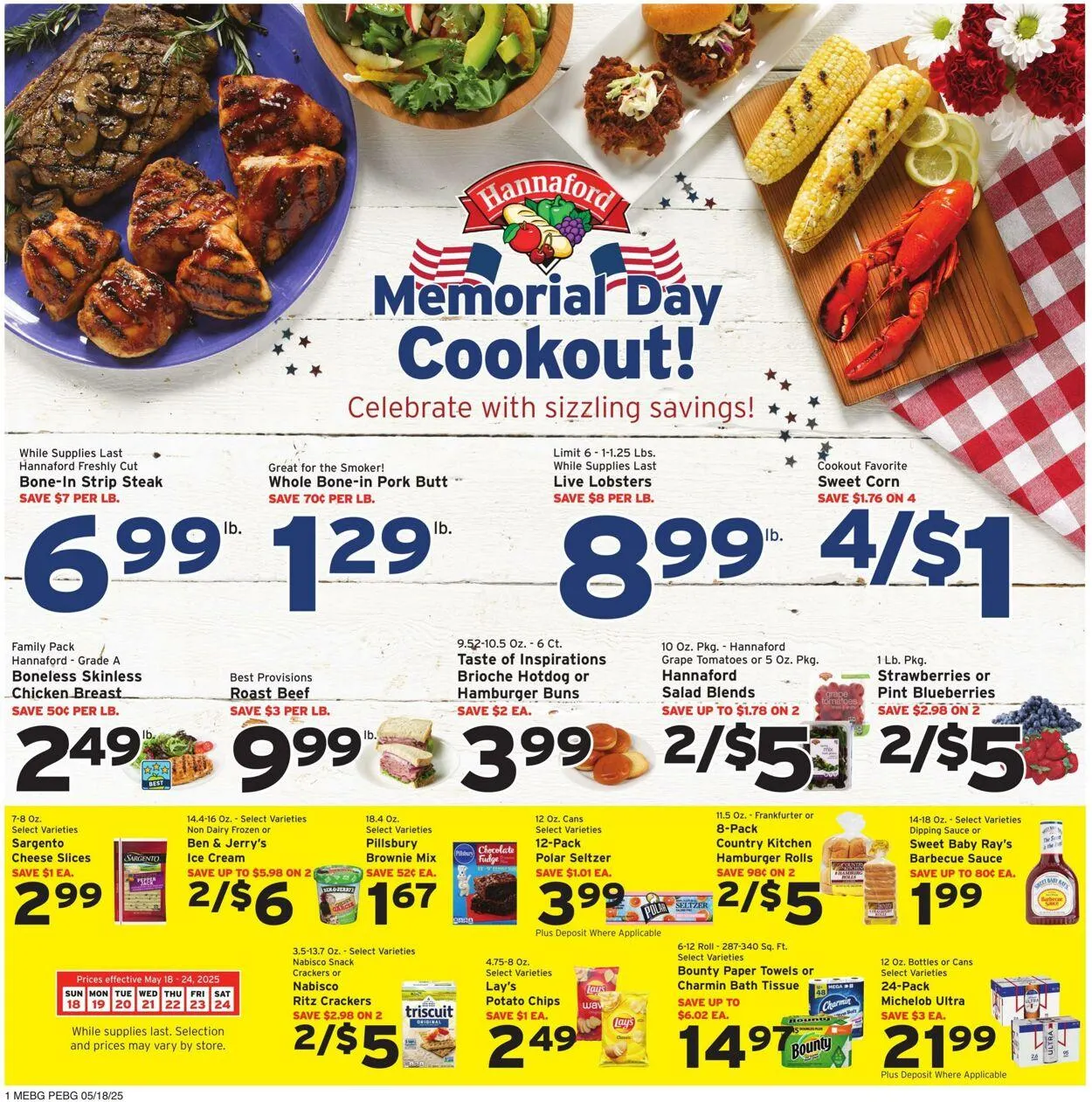 Hannaford Current weekly ad - 1