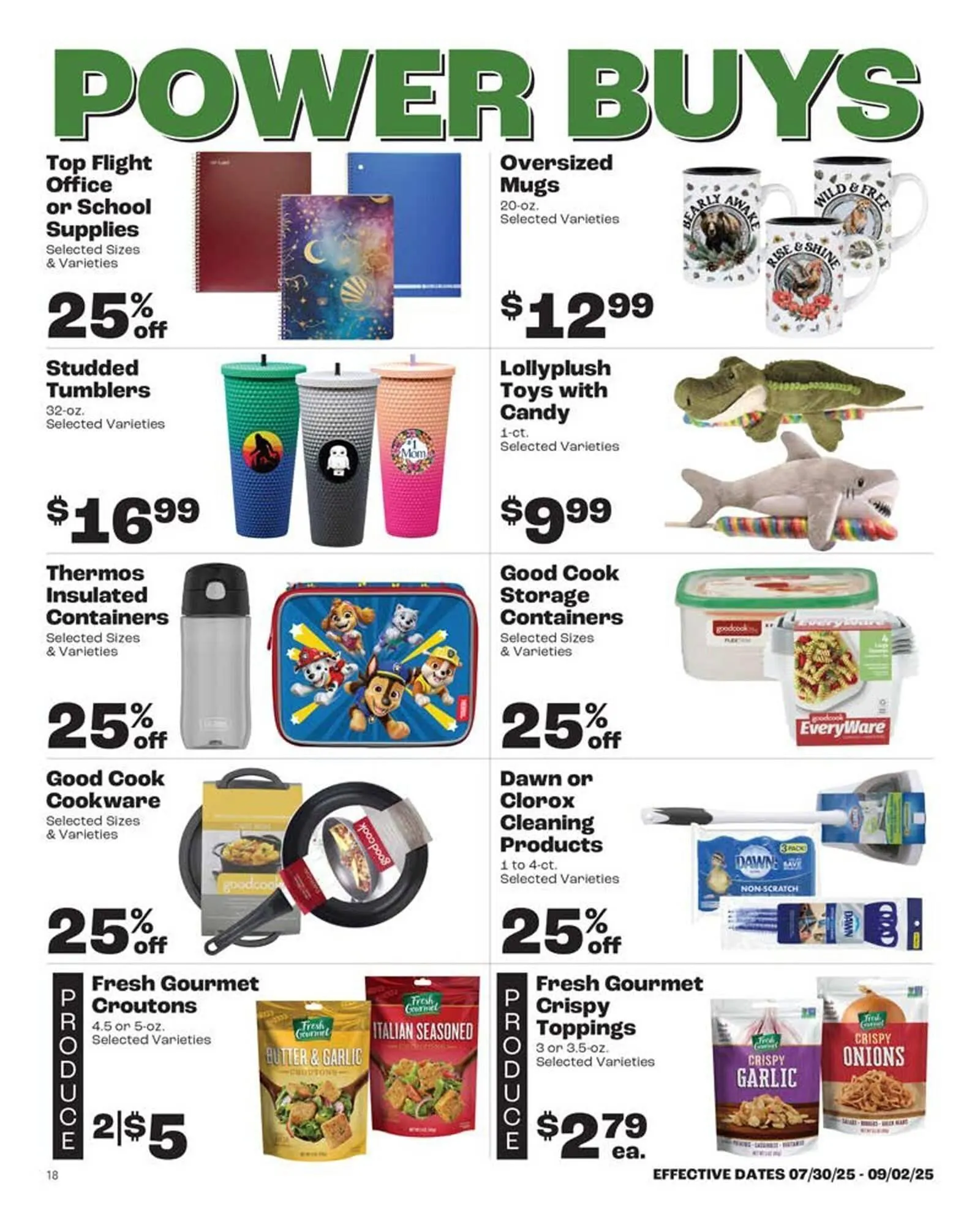 Weekly ad Rosauers Weekly Ad from July 30 to September 2 2025 - Page 18