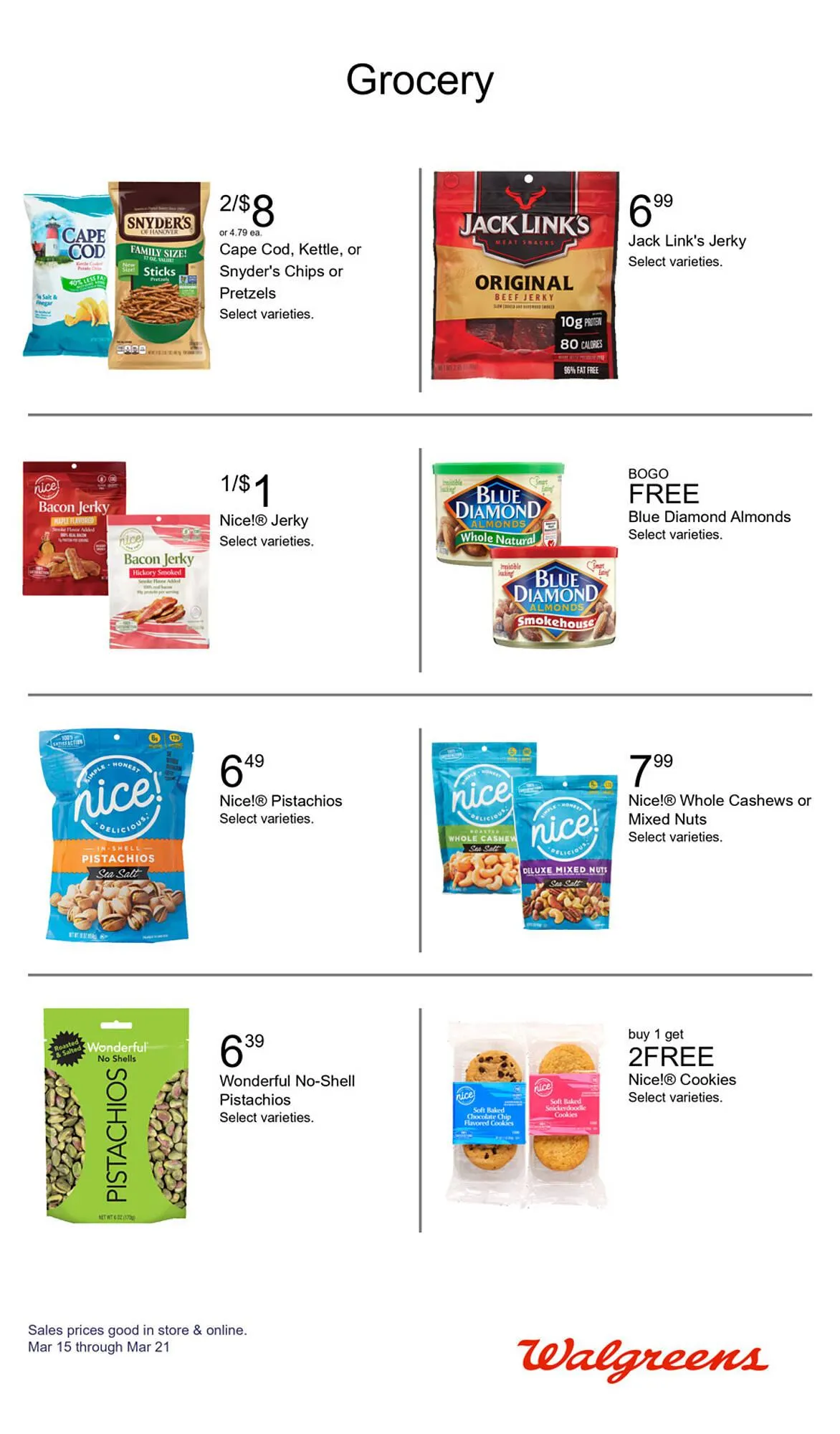 Weekly promotion Walgreens weekly ad spanning from March 15 to March 21 2026 - Page 41 for Catalogue 365