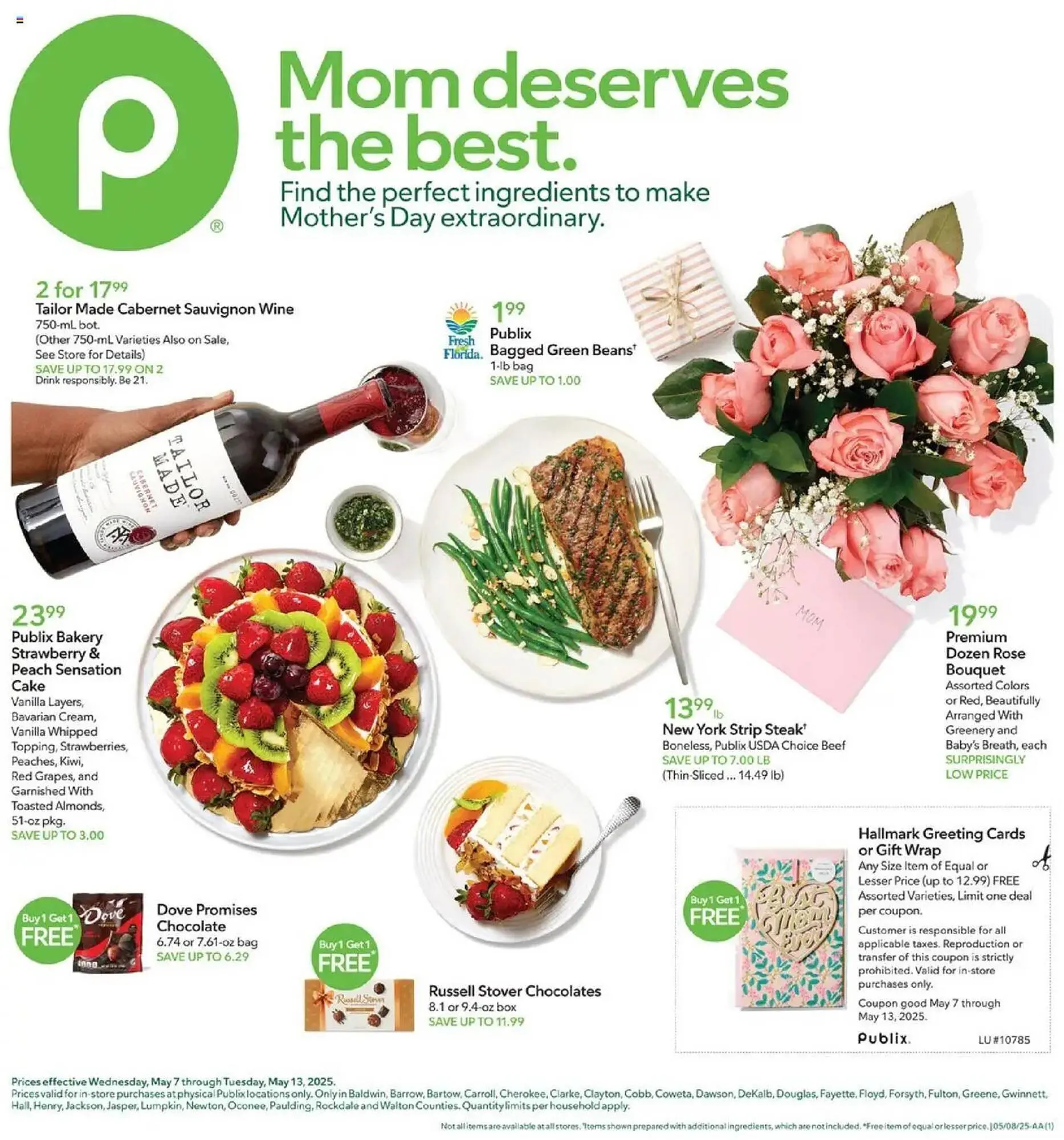 Weekly ad Publix Weekly Ad from May 7 to May 13 2025 - Page 1