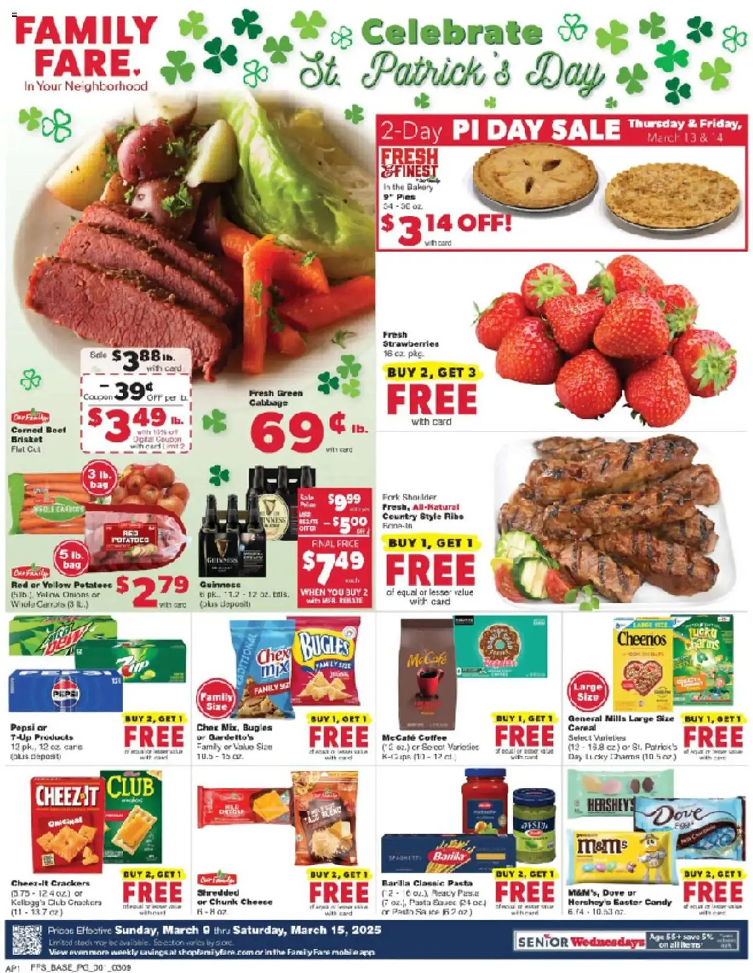 Weekly ad Family Fare Weekly Ad from March 9 to March 15 2025 - Page 1