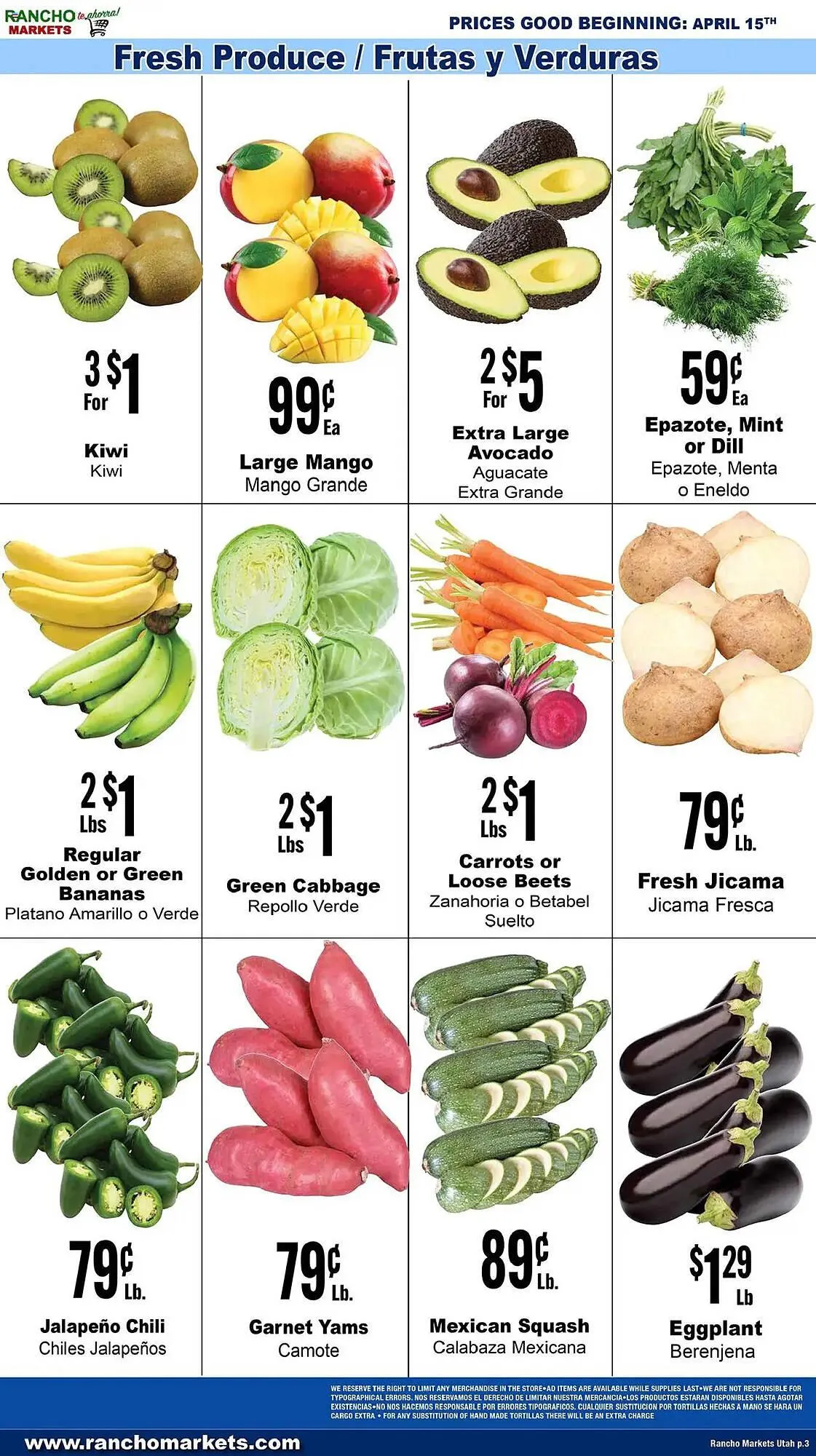 Weekly ad Rancho Markets Weekly Ad from April 15 to April 21 2025 - Page 3