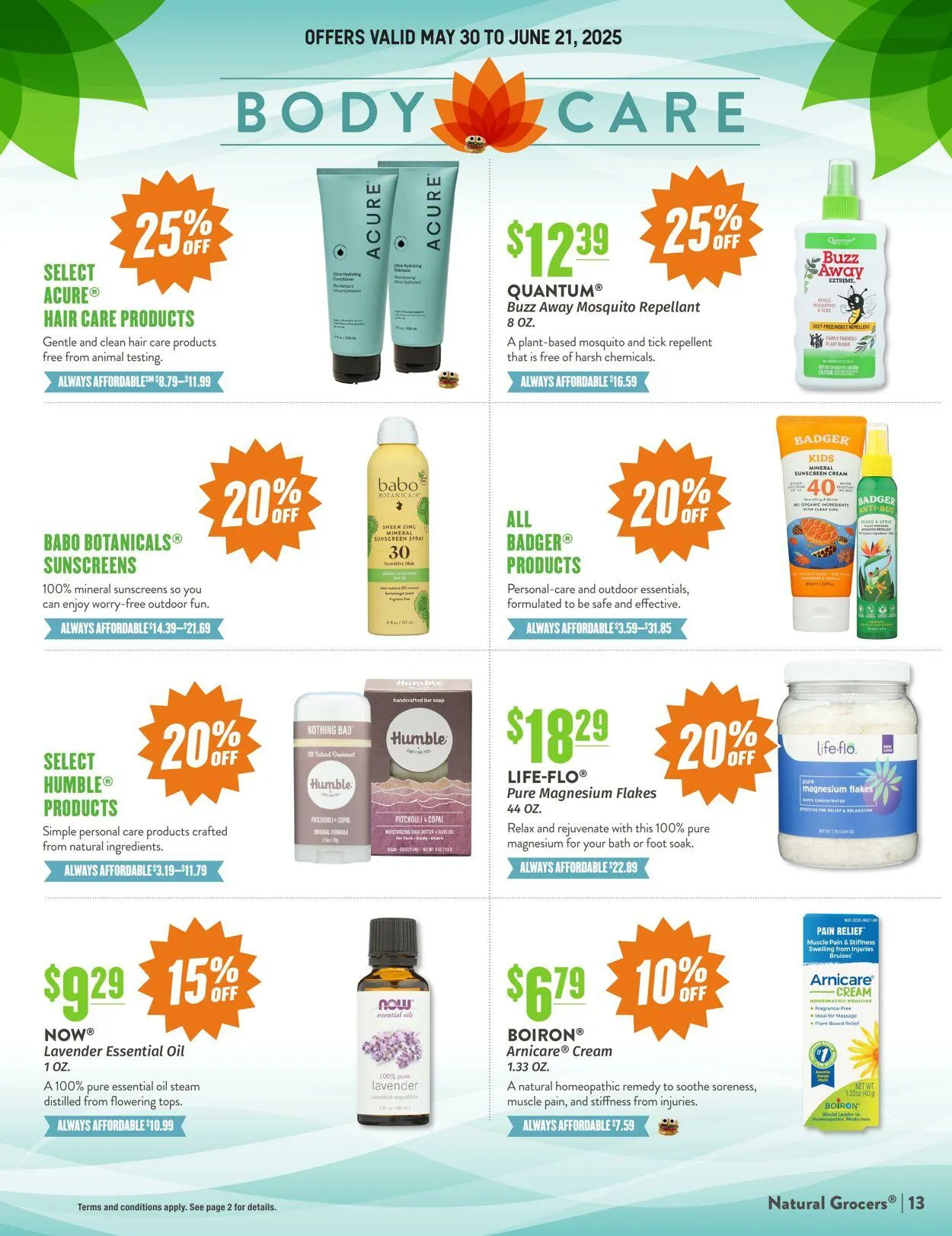 Weekly ad Natural Grocers from June 2 to June 18 2025 - Page 13
