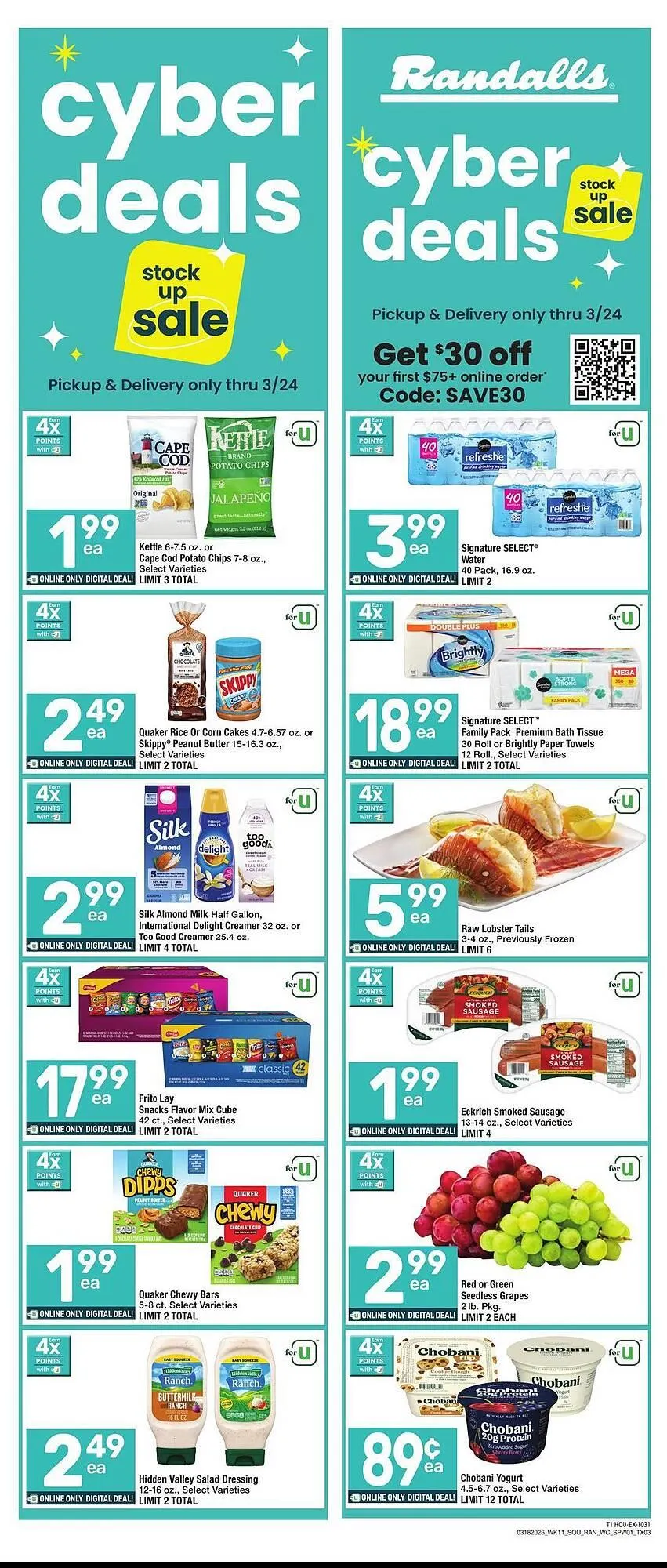 Weekly ad Randalls weekly ad from March 18 to March 24 2026 - Page 1