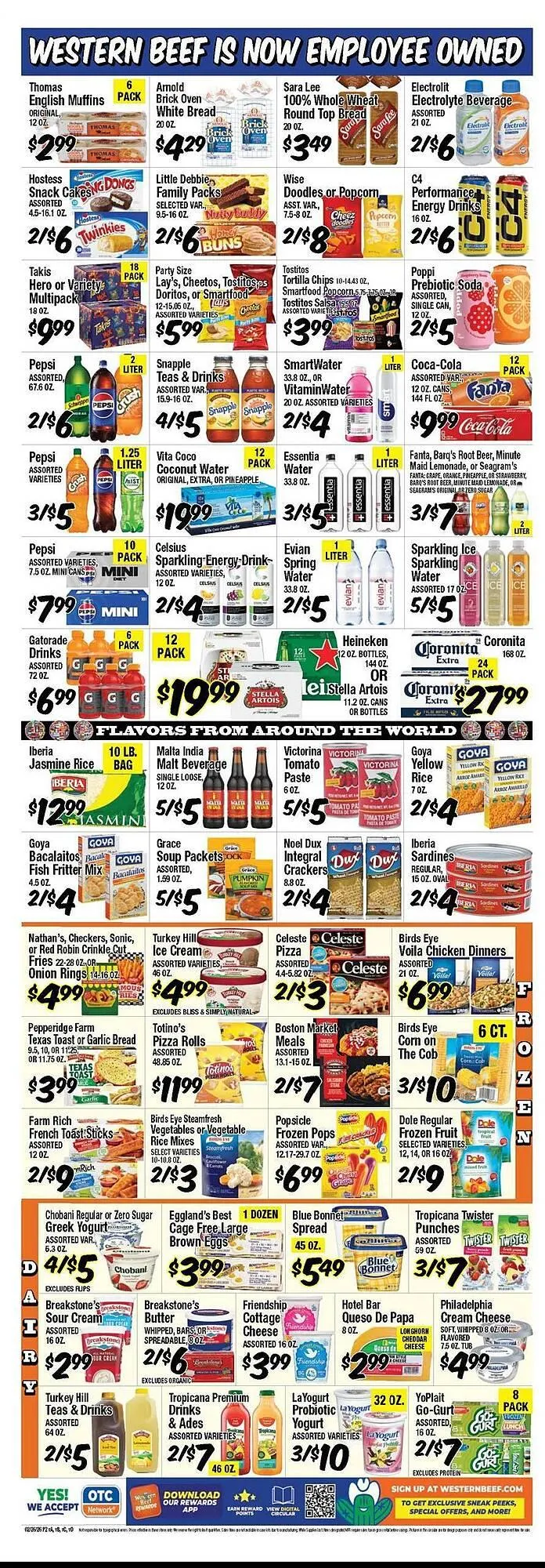 Weekly ad Western Beef circular from February 26 to March 4 2026 - Page 2