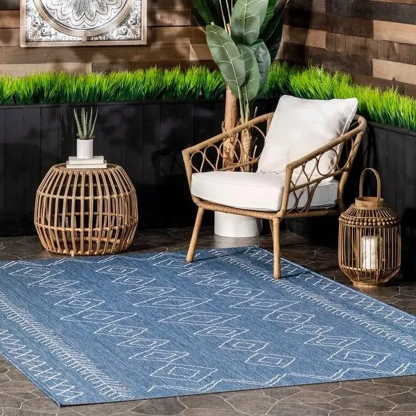 Brooklyn Rug Co Serna Moroccan Indoor/Outdoor Area Rug