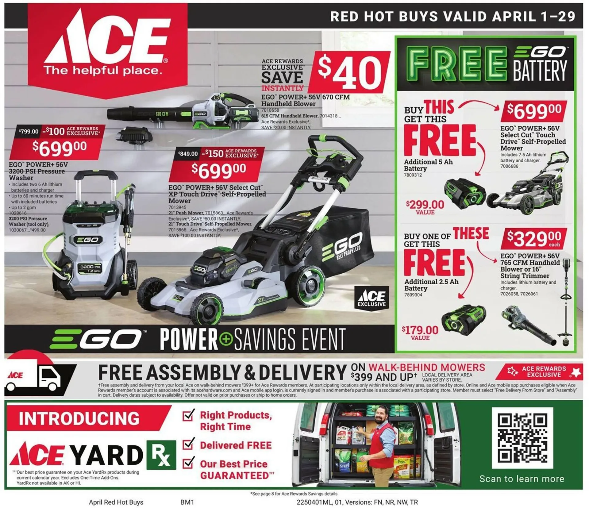 Weekly ad Ace Hardware Weekly Ad from April 1 to April 28 2025 - Page 1