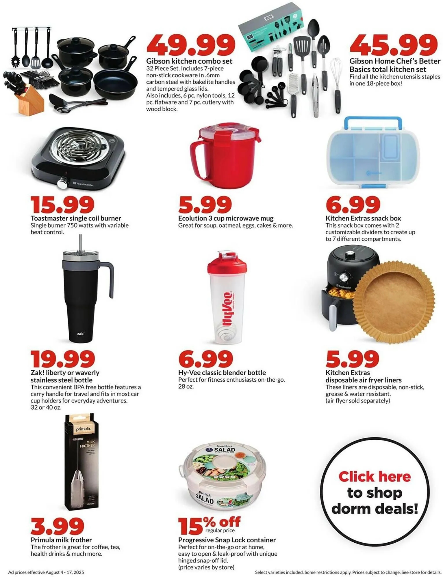 Weekly ad Hy-Vee Weekly Ad from August 11 to August 17 2025 - Page 41