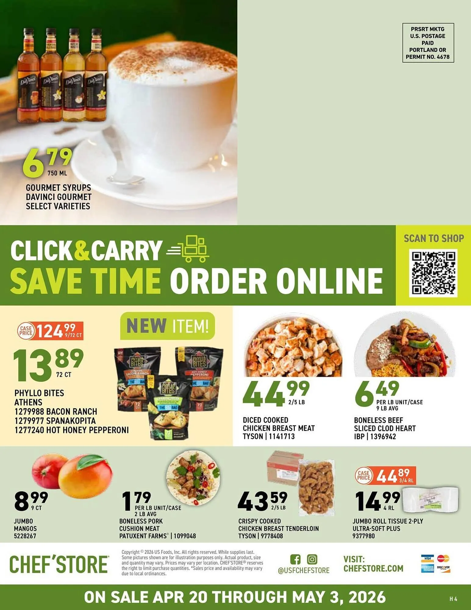 Weekly ad US Foods Chef's Store weekly ad from April 20 to May 3 2026 - Page 4