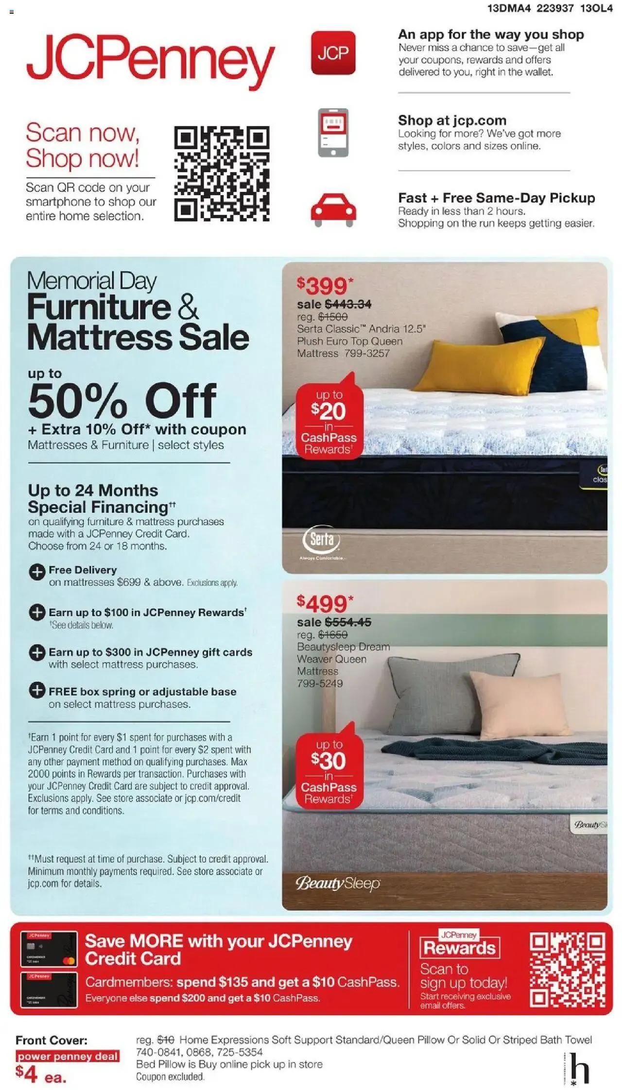 Weekly ad JCPenney Memorial Day Home Sale from May 1 to May 26 2025 - Page 43