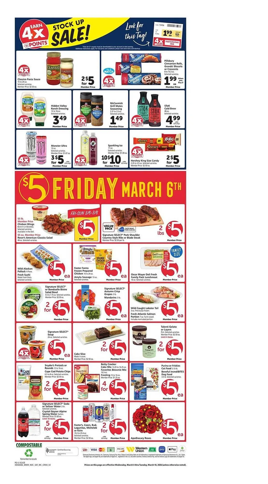 Weekly ad Vons weekly ad from March 4 to March 10 2026 - Page 4