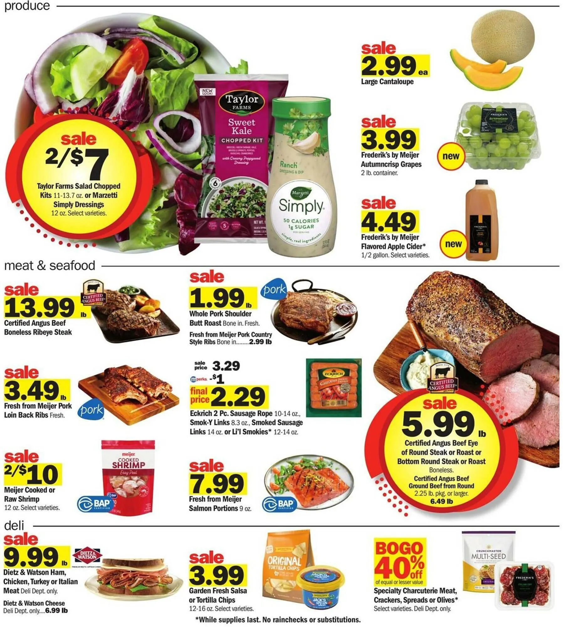 Weekly ad Meijer Weekly Ad from September 22 to September 28 2024 - Page 2