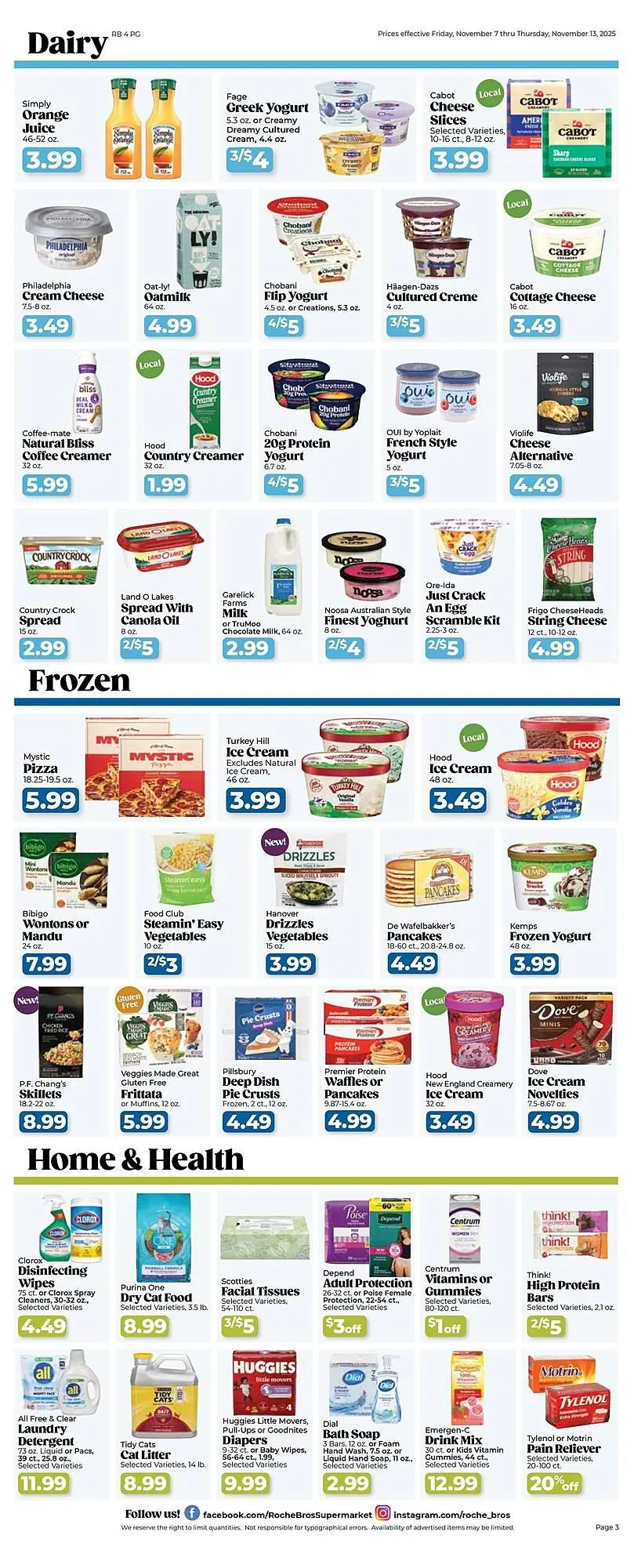 Weekly ad Roche Bros weekly ad from November 7 to November 13 2025 - Page 3