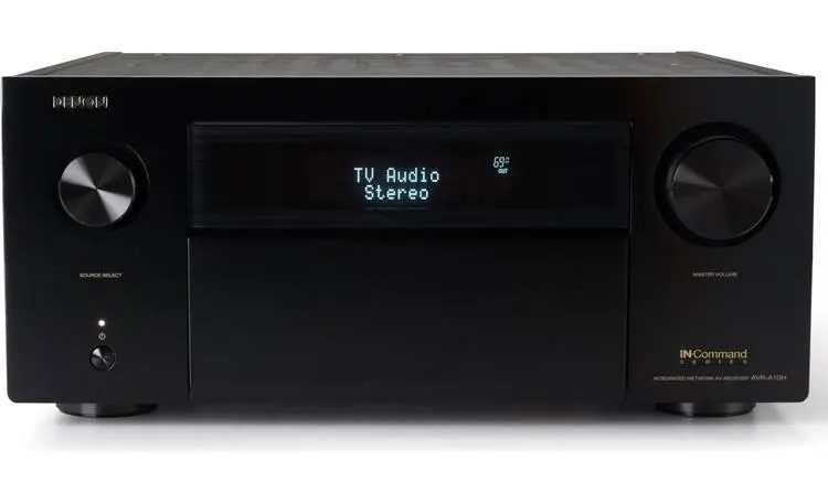 Denon AVR-A10H 13.4-channel home theater receiver with Dolby Atmos®, Bluetooth®, and Apple AirPlay® 2