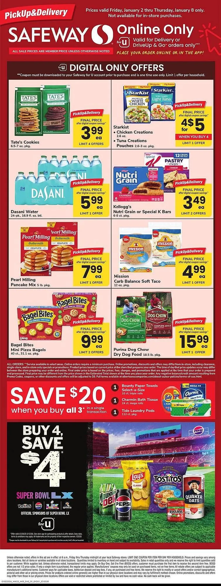 Weekly ad Safeway weekly ad from January 2 to January 8 2026 - Page 1