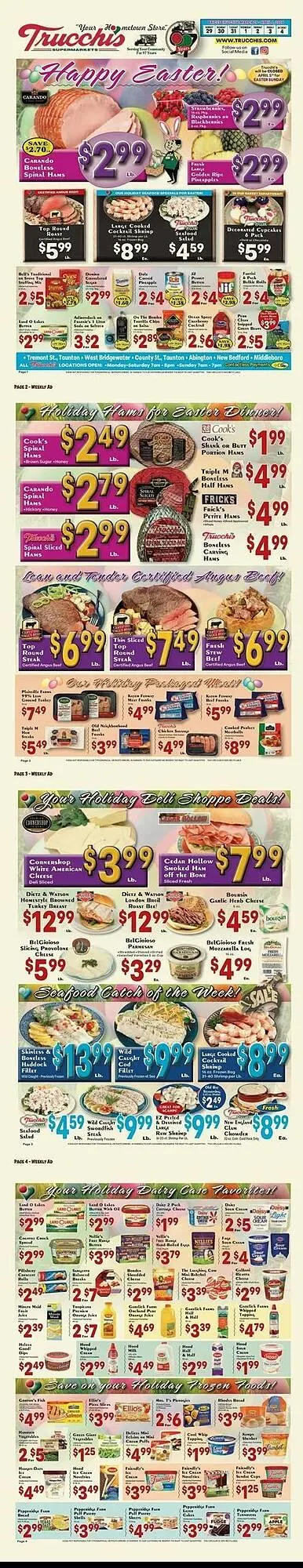 Weekly ad Trucchis weekly ad from March 29 to April 4 2026 - Page 1
