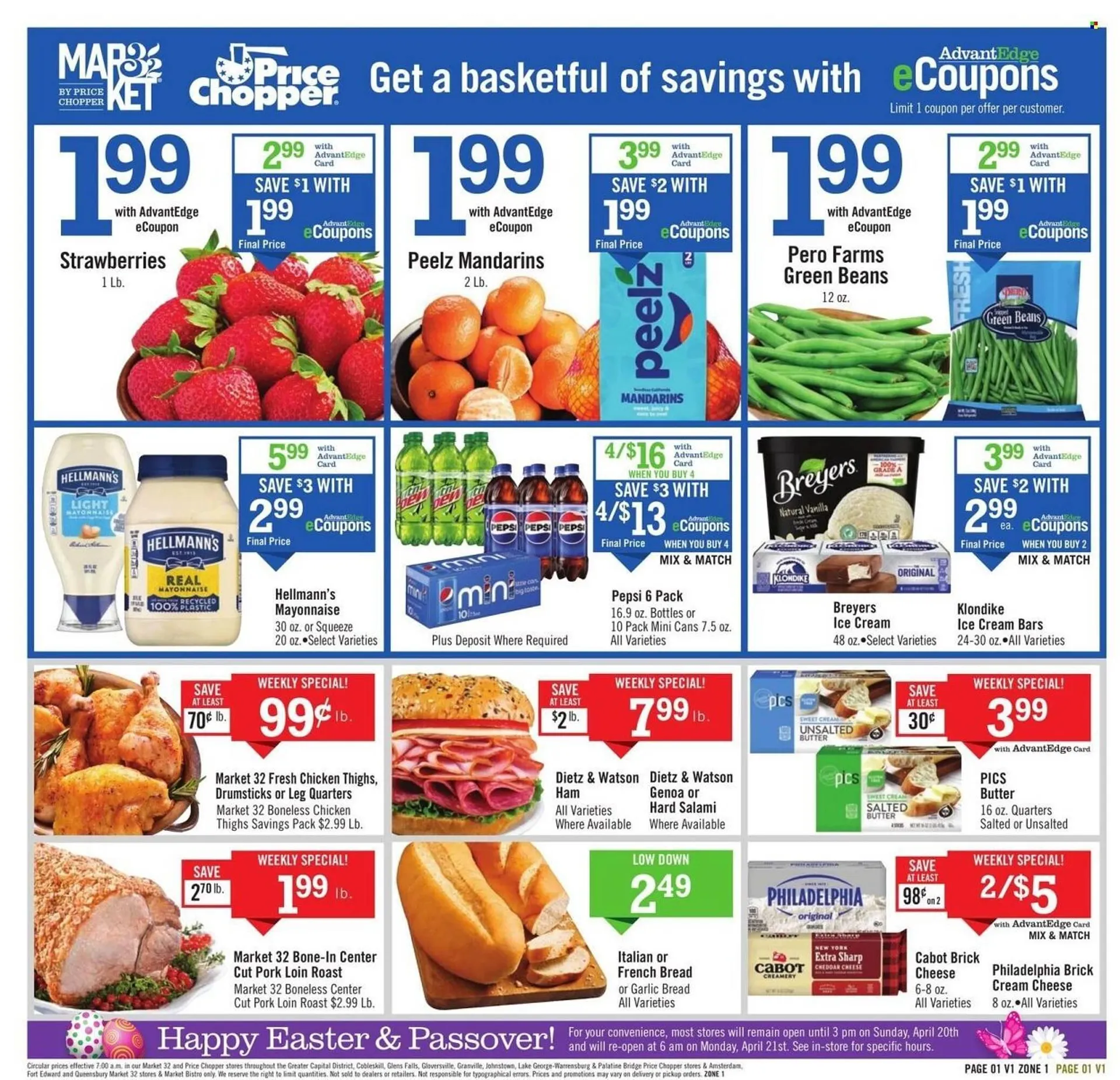 Weekly ad Price Chopper Weekly Ad from April 13 to April 19 2025 - Page 1