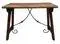 Spanish Refectory Table and Iron Stretcher, 18th Century