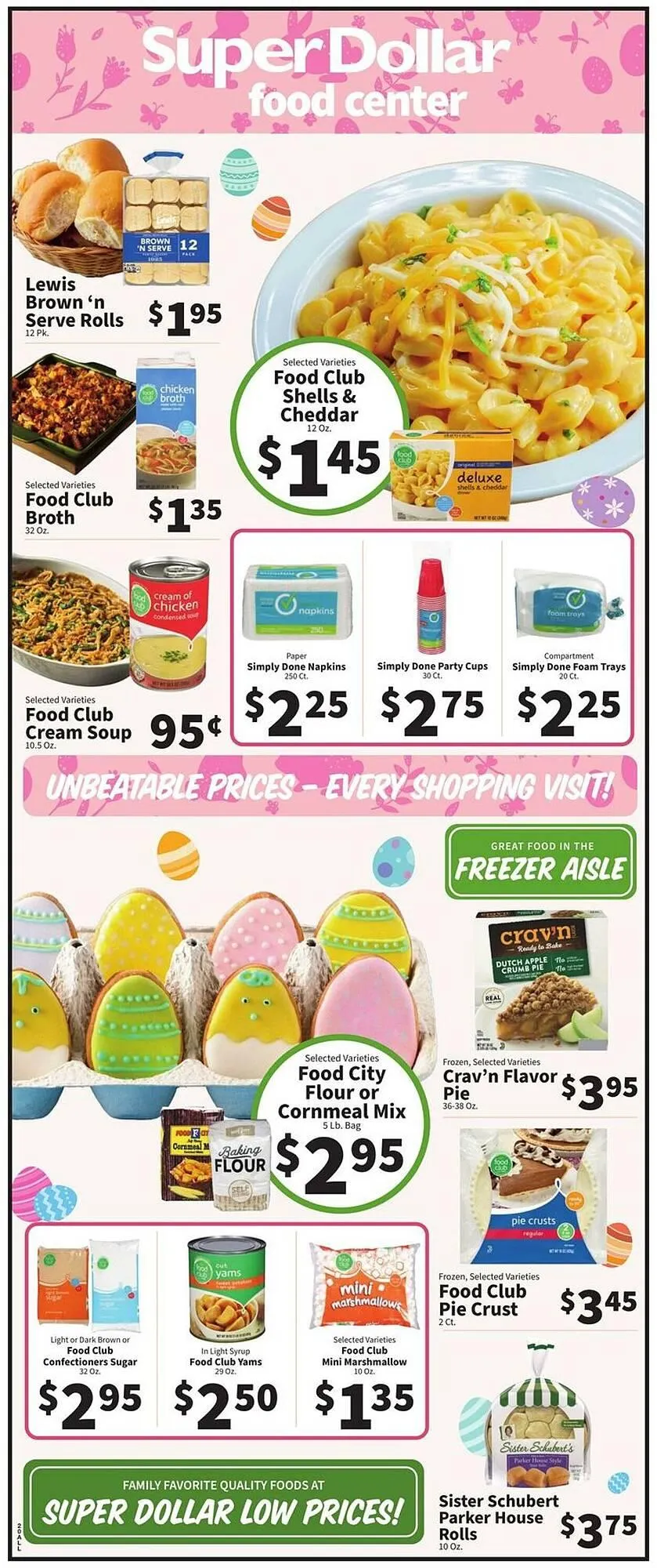 Weekly ad Super Dollar Food Center Weekly Ad from April 16 to April 22 2025 - Page 2
