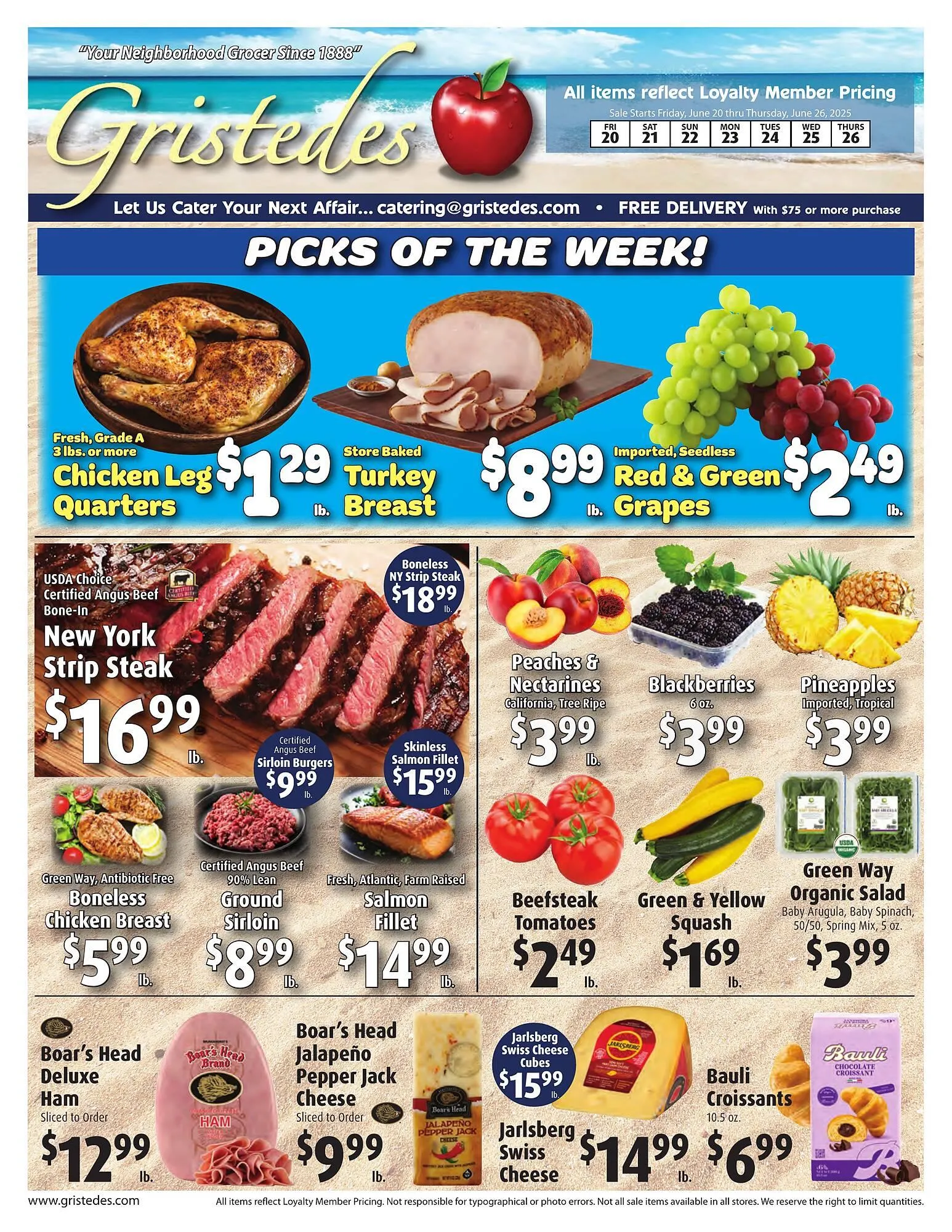 Gristedes Weekly Ad - 1