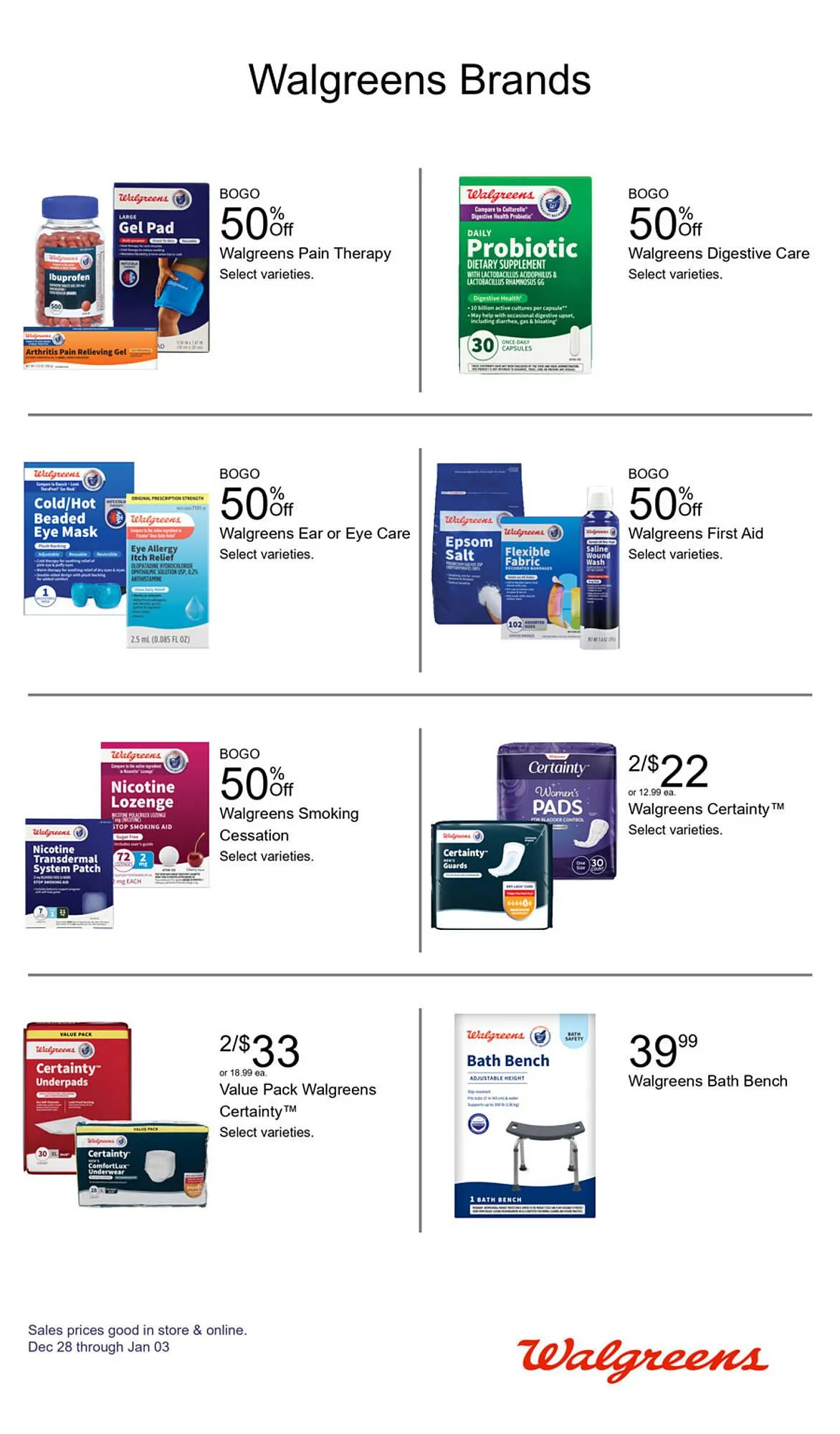 Weekly ad Walgreens weekly ad from December 28 to January 3 2026 - Page 4