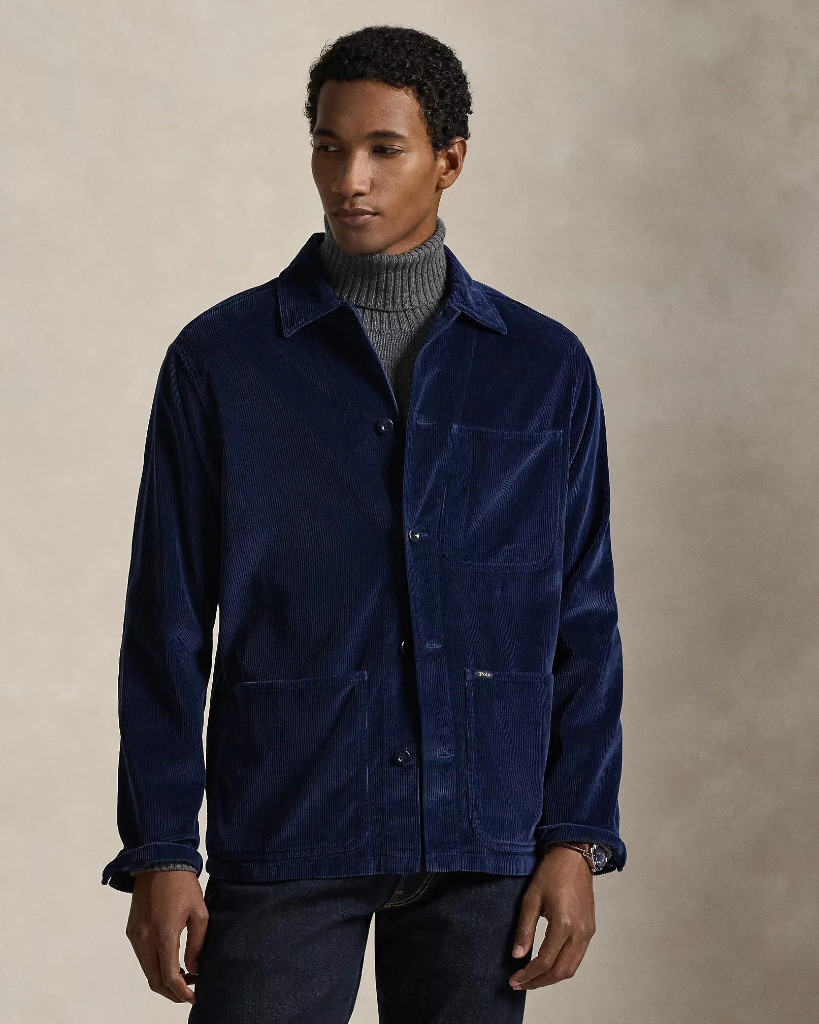 Corduroy Utility Overshirt