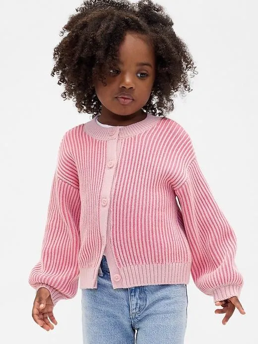 Baby & Toddler Crewneck Cardigan Sweater