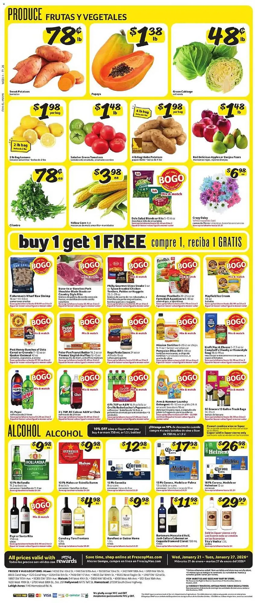 Weekly ad Fresco y Más weekly ad from January 21 to January 28 2026 - Page 5
