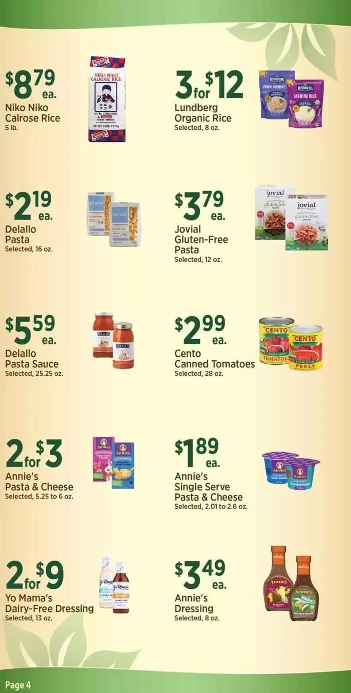 Weekly ad Yoke's Fresh Market Nature's Corner from March 26 to April 22 2025 - Page 4