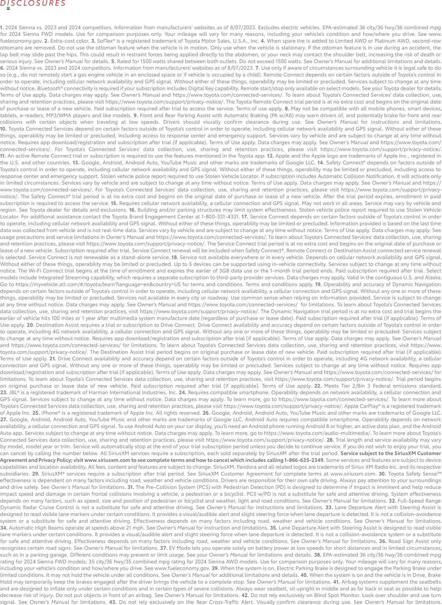 Weekly ad Toyota Weekly Ad from January 1 to December 31 2024 - Page 21