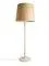 White Minimalist Floor Lamp from Staff Leuchten, 1970s