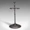 Antique Victorian French Cast Iron Corner Umbrella Stand, 1900s