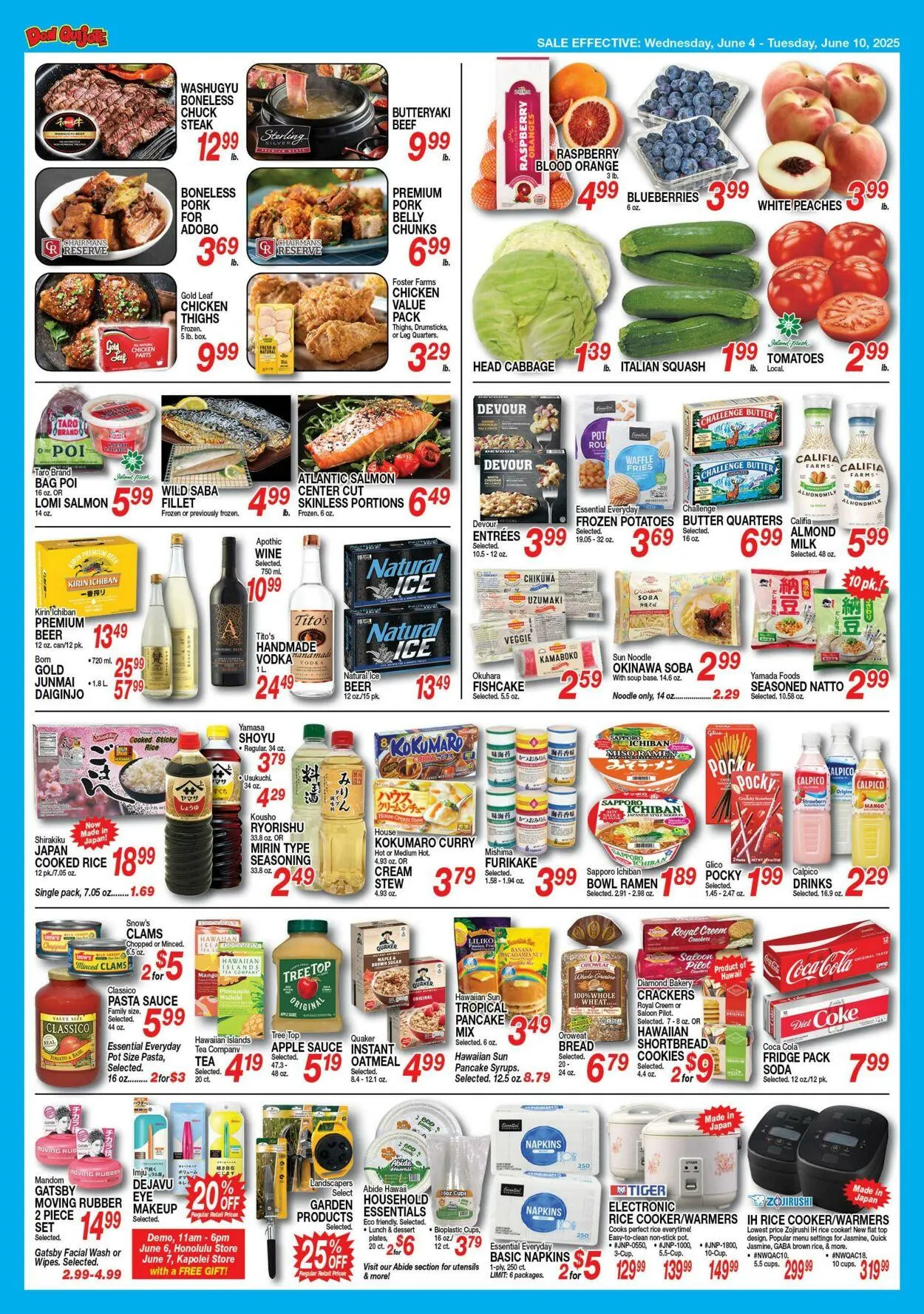Weekly ad Don Quijote Hawaii from June 4 to June 10 2025 - Page 2