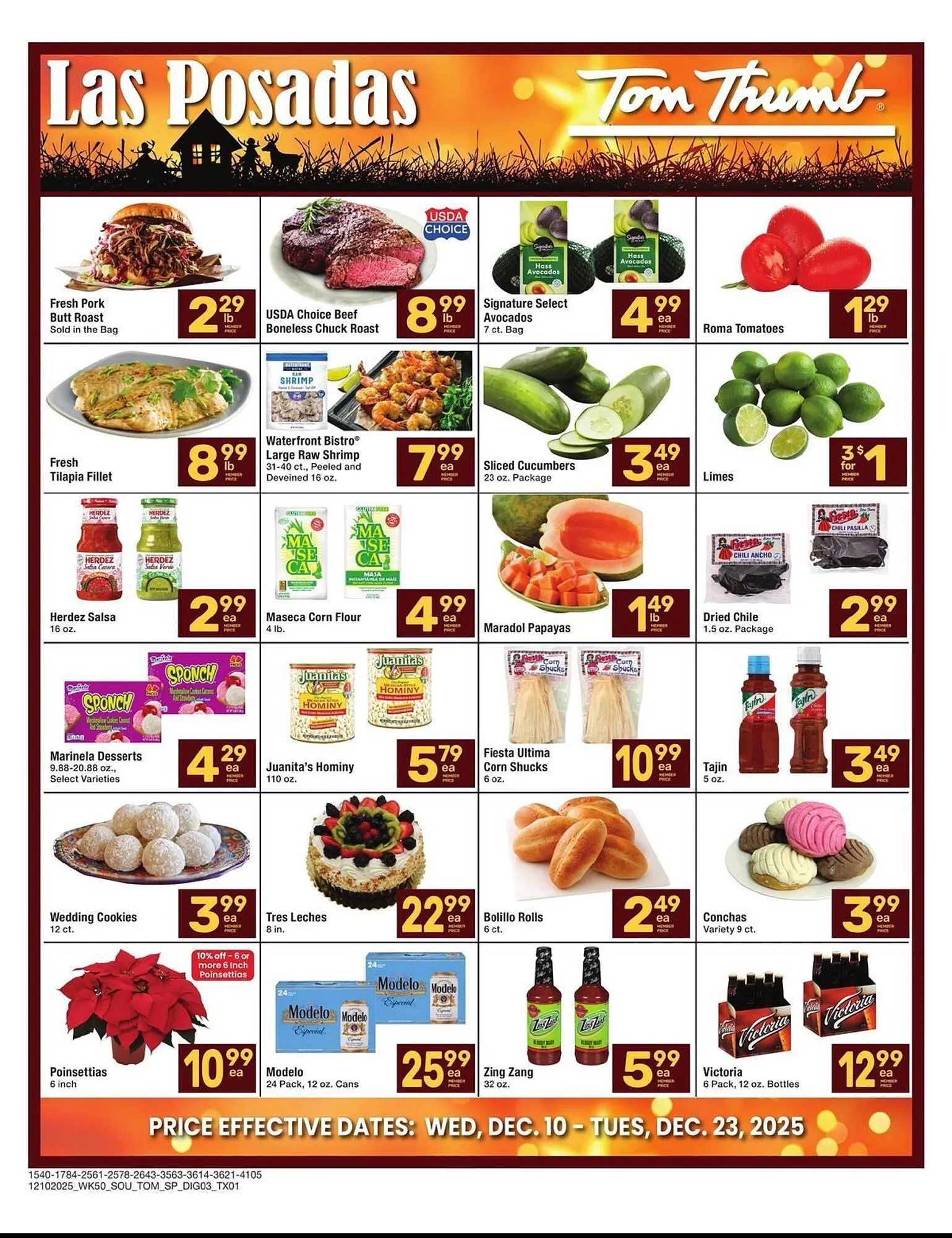 Weekly ad Tom Thumb weekly ad from December 10 to December 23 2025 - Page 1