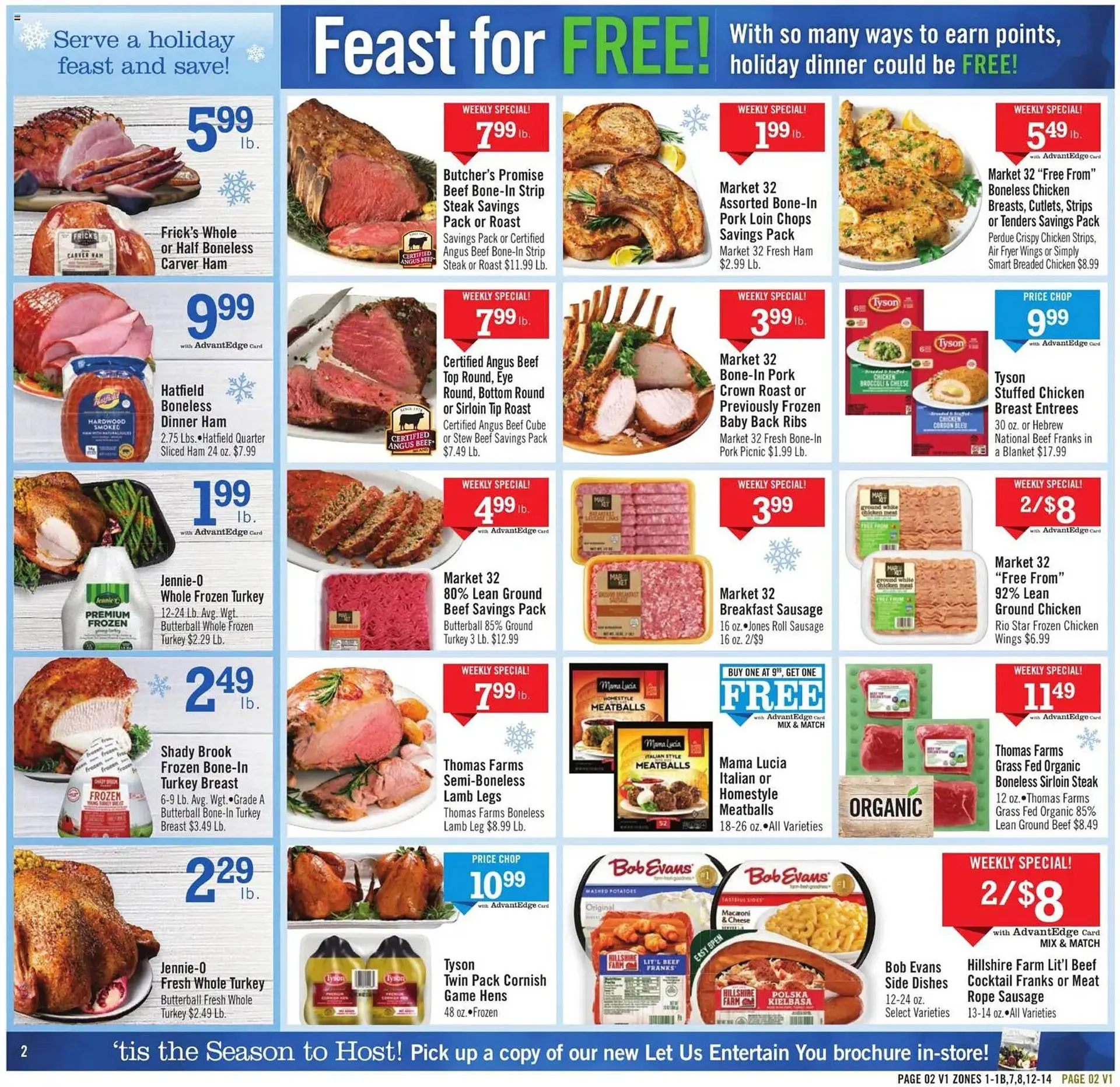 Weekly promotion Price Chopper weekly ad spanning from December 14 to December 20 2025 - Page 2 for Catalogue 365