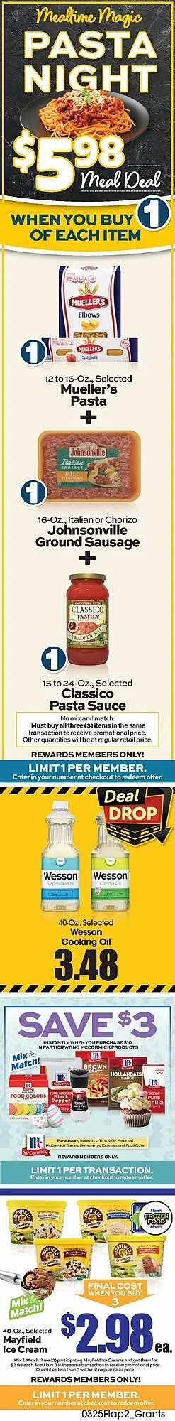 Weekly ad Grants Supermarket weekly ad from March 25 to March 31 2026 - Page 2