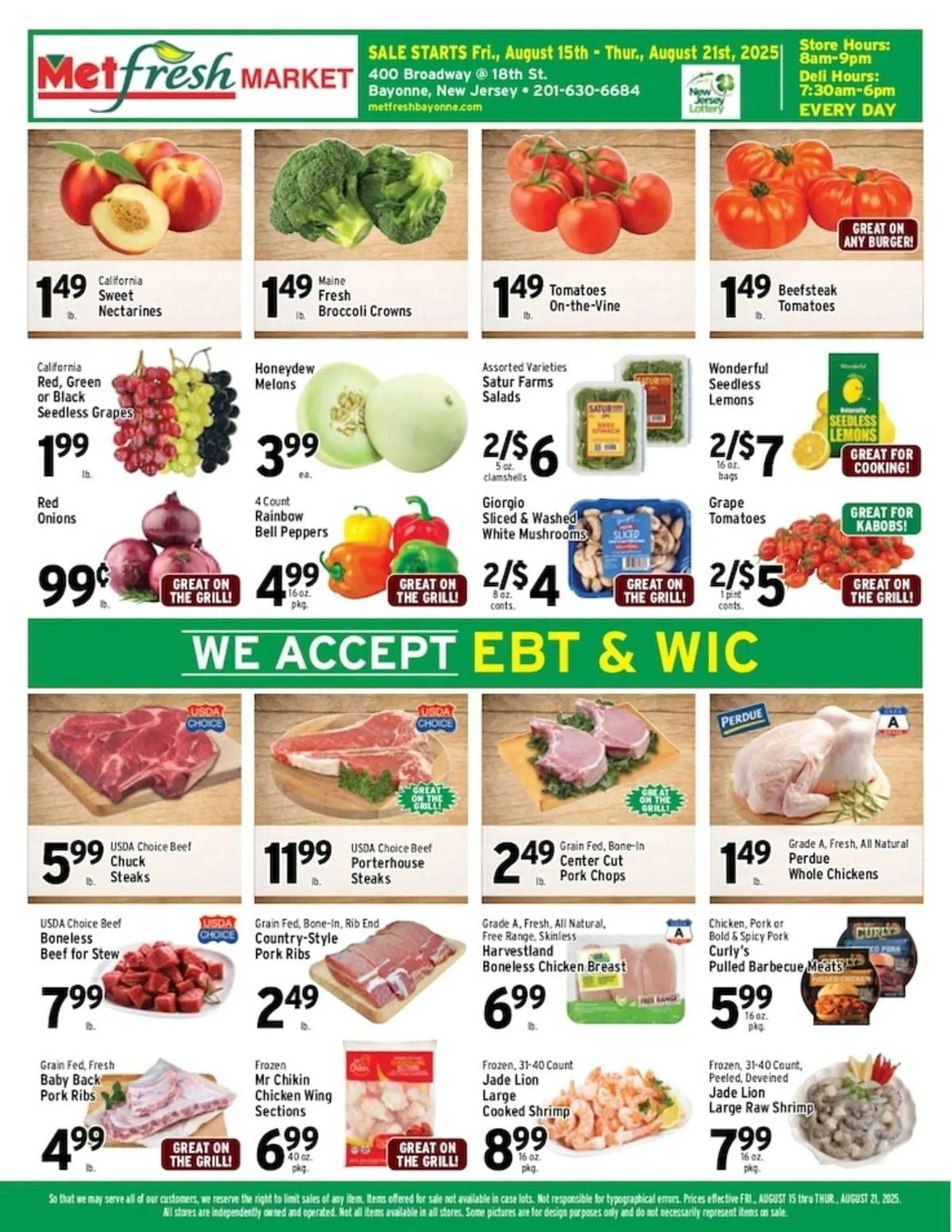 Weekly ad Met Foodmarkets Weekly Ad from August 15 to August 21 2025 - Page 1