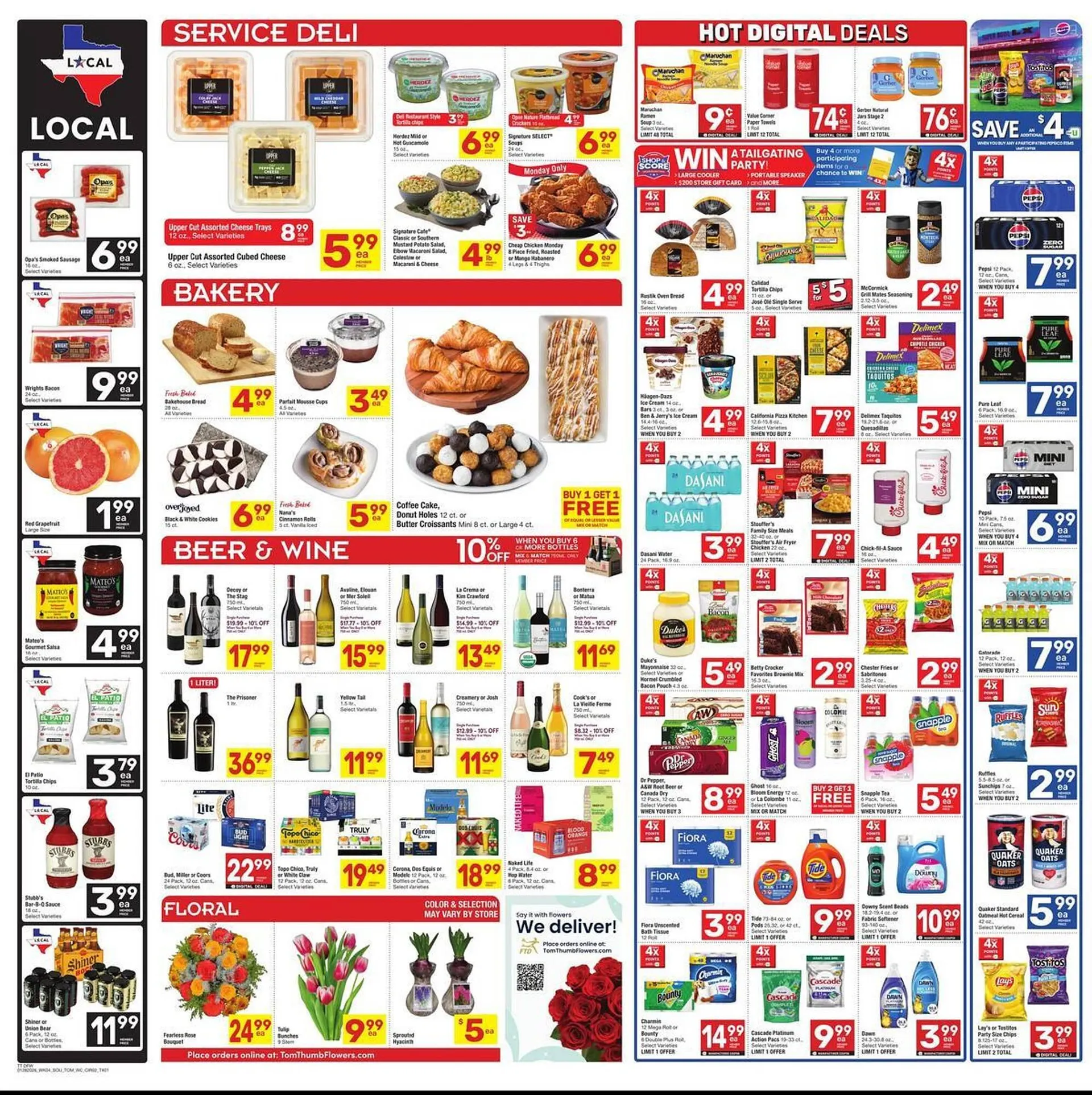 Weekly ad Tom Thumb weekly ad from January 28 to February 3 2026 - Page 4