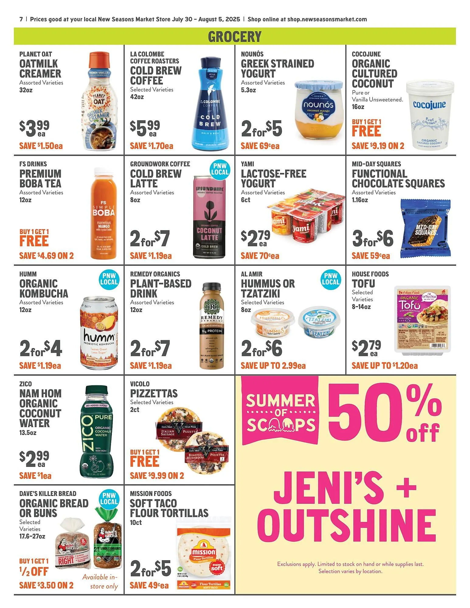 Weekly ad New Seasons Market ad from July 30 to August 5 2025 - Page 7
