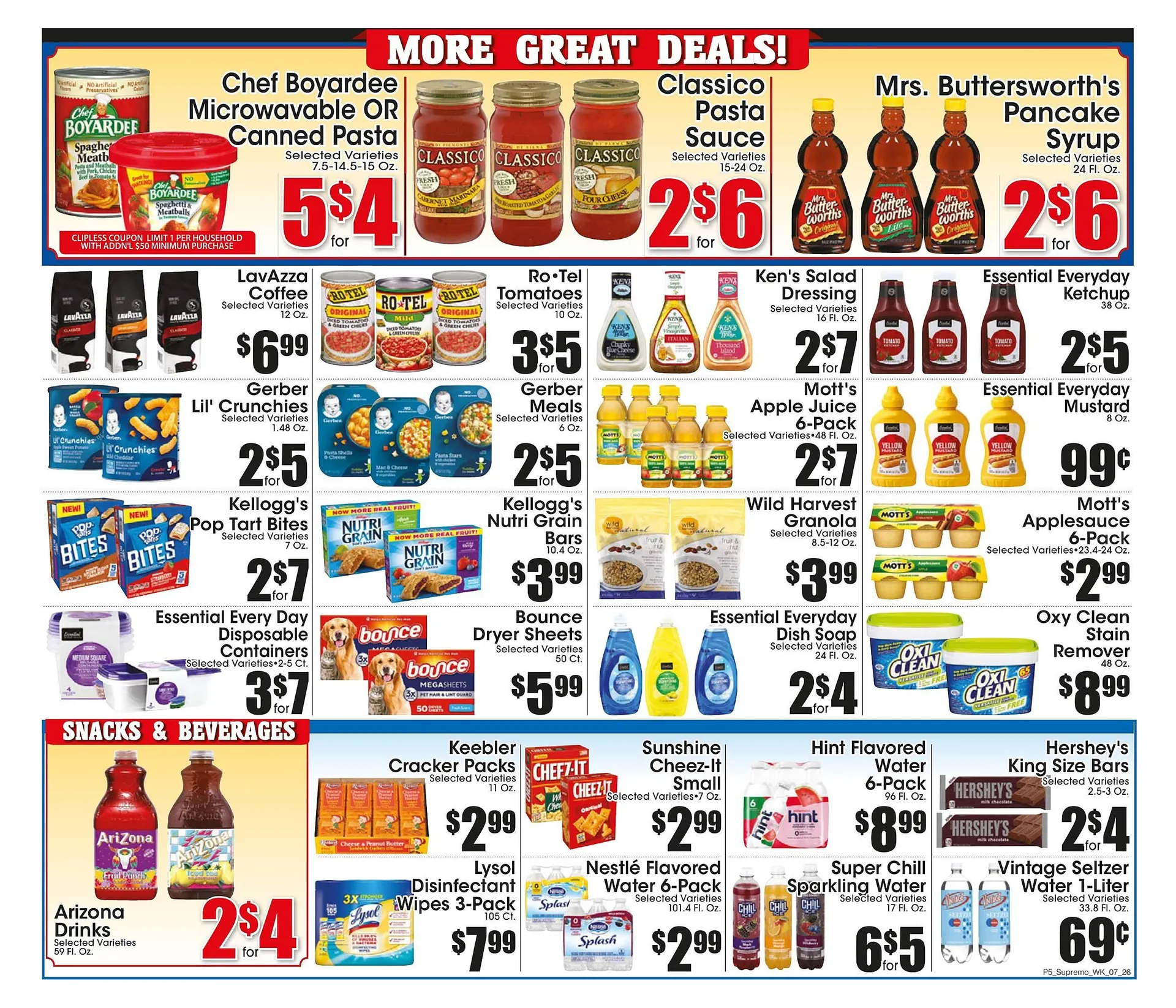 Weekly ad Supremo Foods Inc Weekly Ad from July 26 to August 1 2025 - Page 5