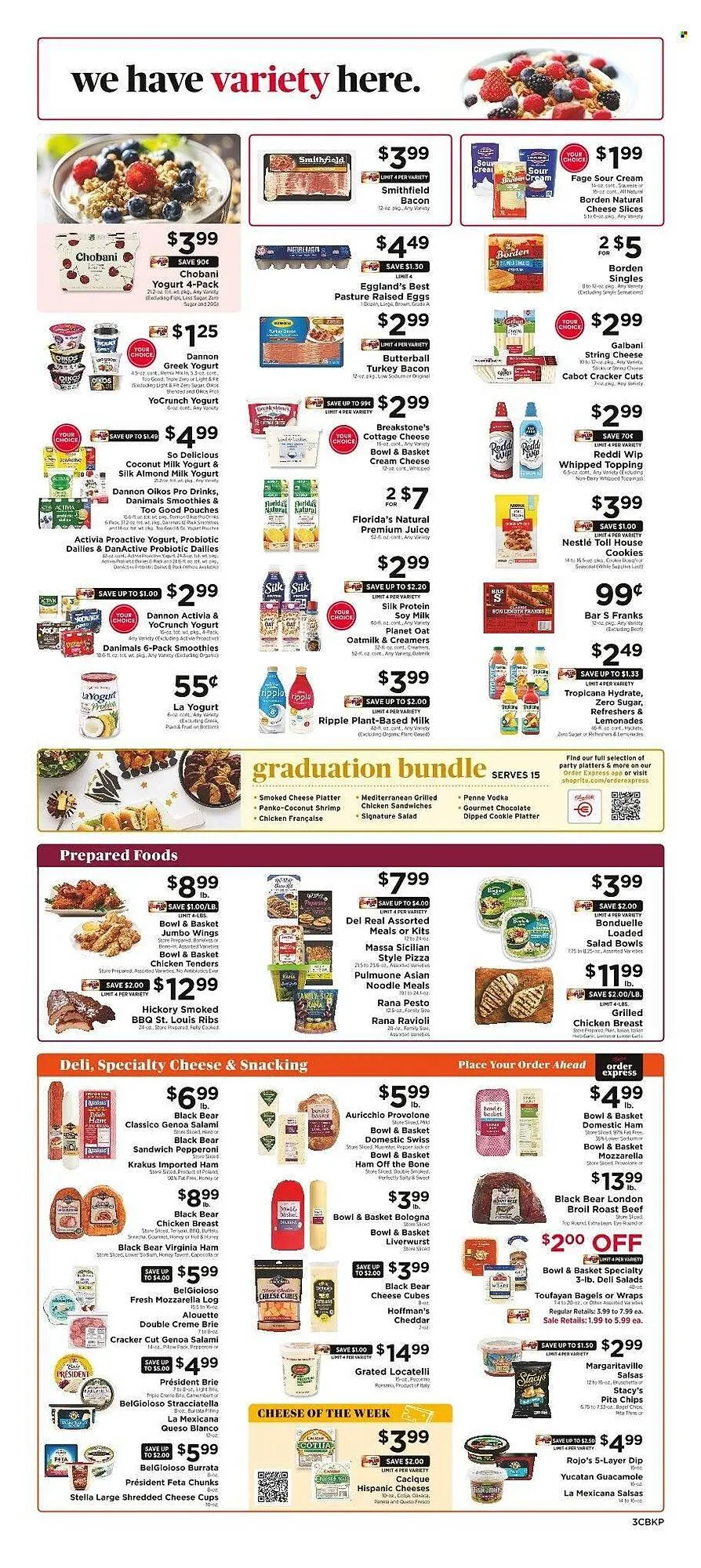 Weekly promotion ShopRite flyer spanning from April 26 to May 2 2026 - Page 4 for Catalogue 365